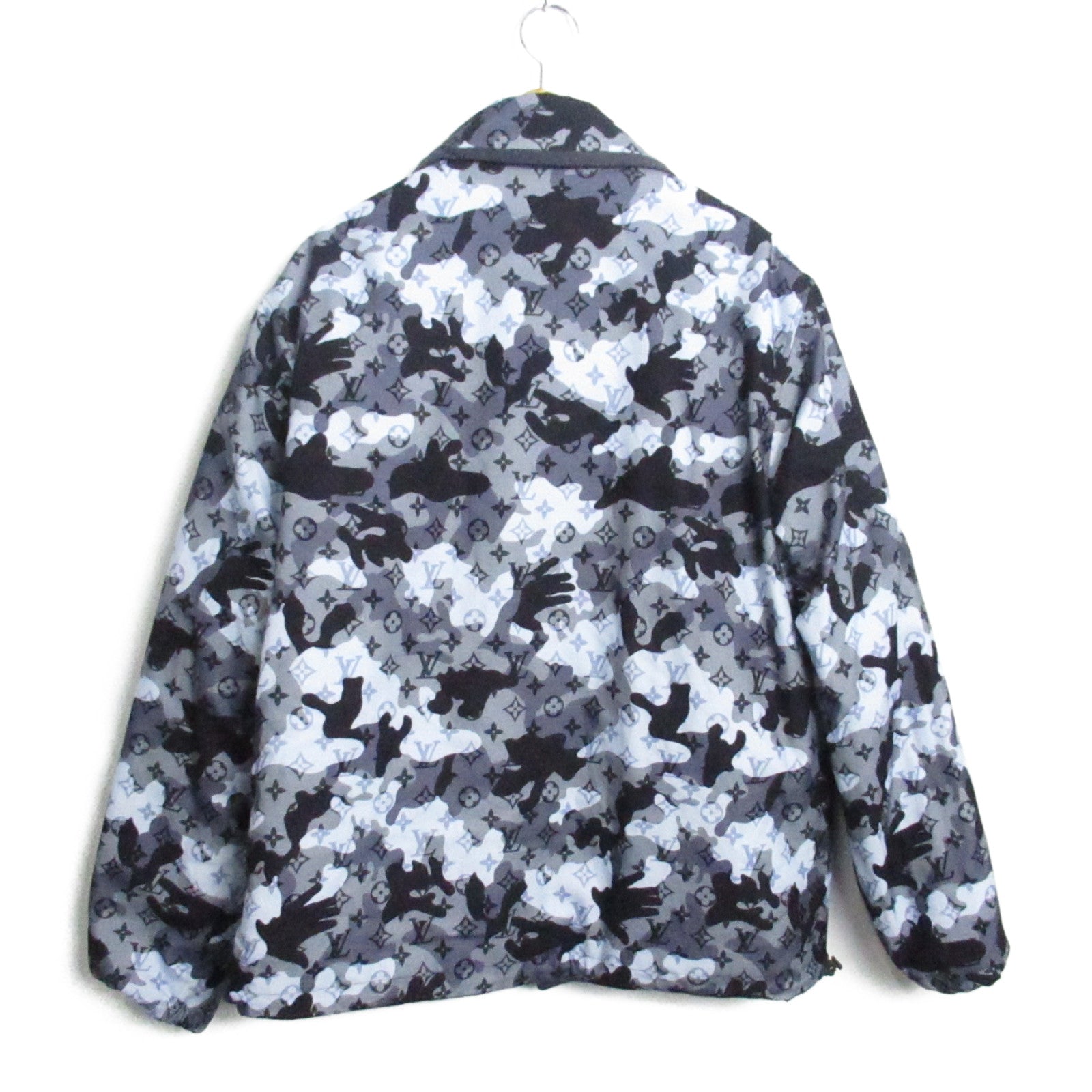 Louis Vuitton Camouflage Cotton Jacket Blue