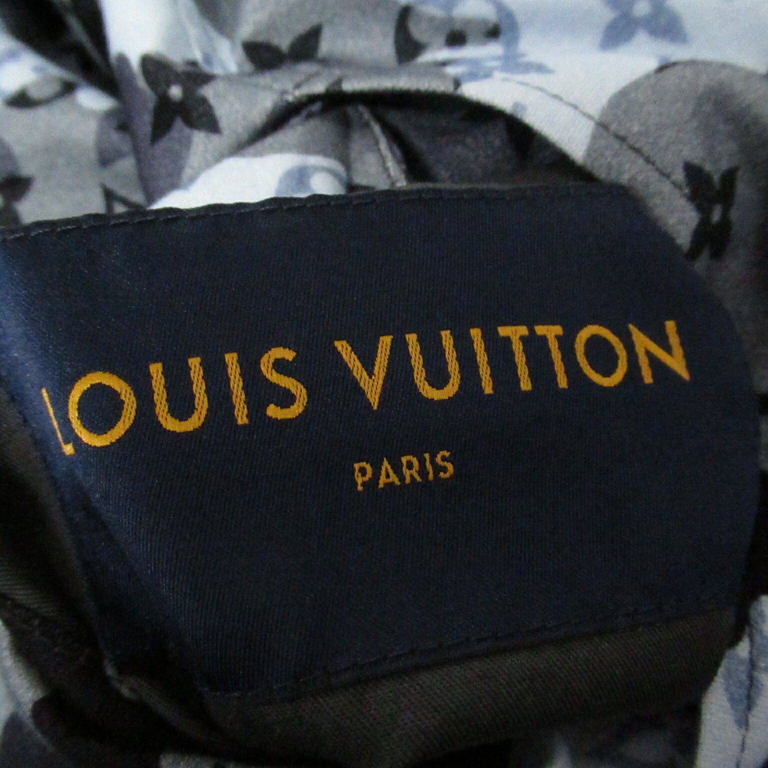 Louis Vuitton Camouflage Cotton Jacket Blue