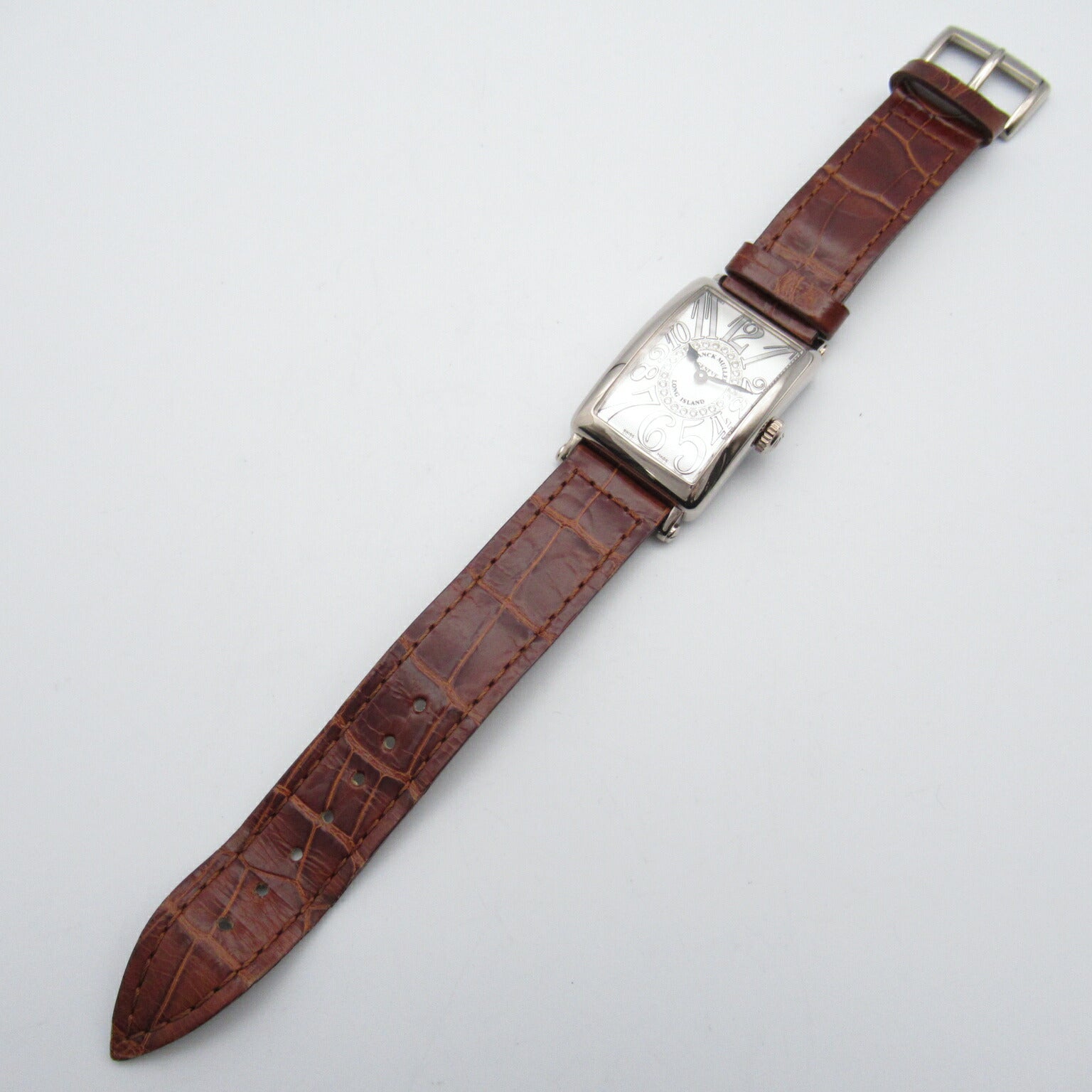 Franck Muller Long Island Watch K18WG Leather