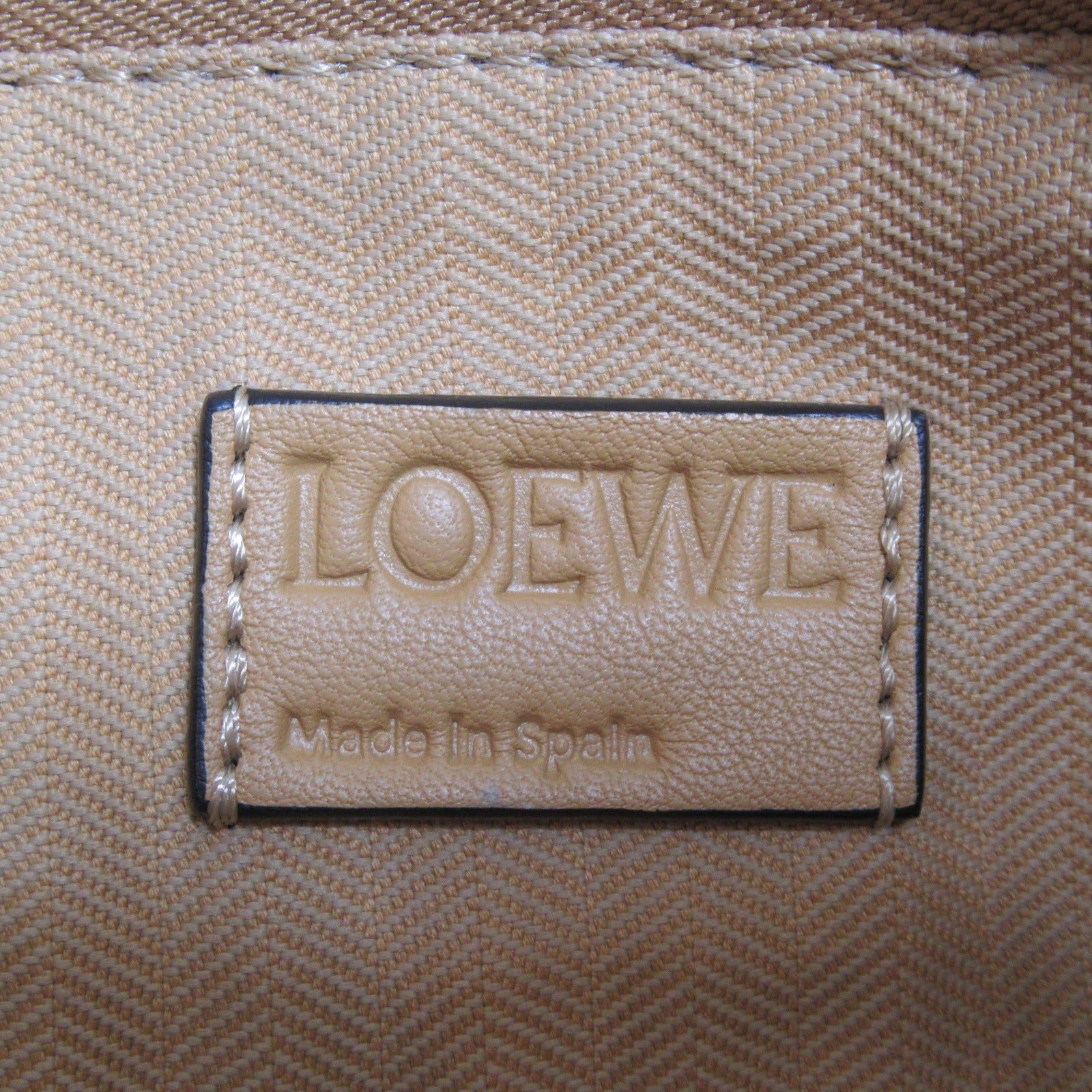 Loewe Leather Puzzle Small Bum Bag Brown