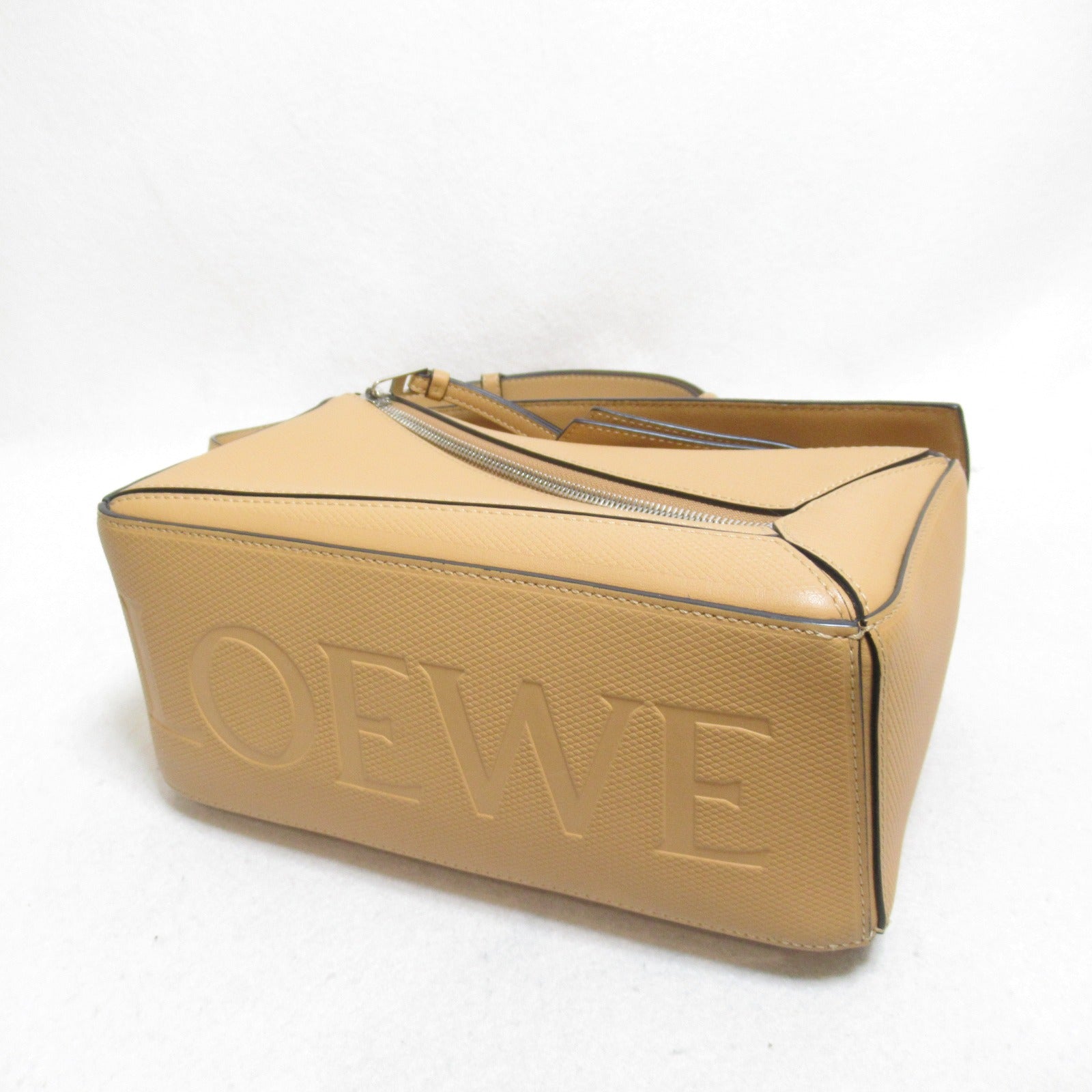 Loewe Leather Puzzle Small Bum Bag Brown