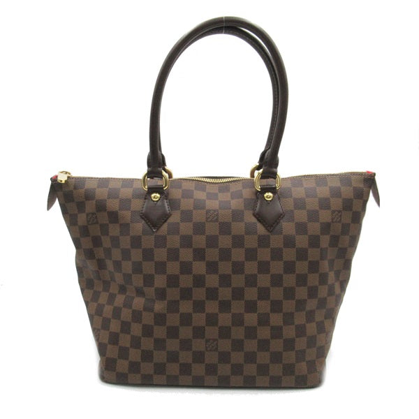 Louis Vuitton Damier Ebene Saleya MM  Canvas Handbag N51182 in Great Condition