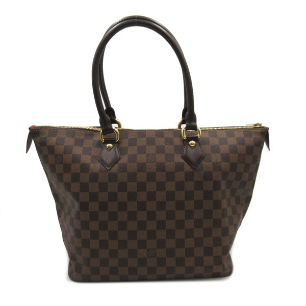 Louis Vuitton Damier Ebene Saleya MM  Canvas Handbag N51182 in Great Condition