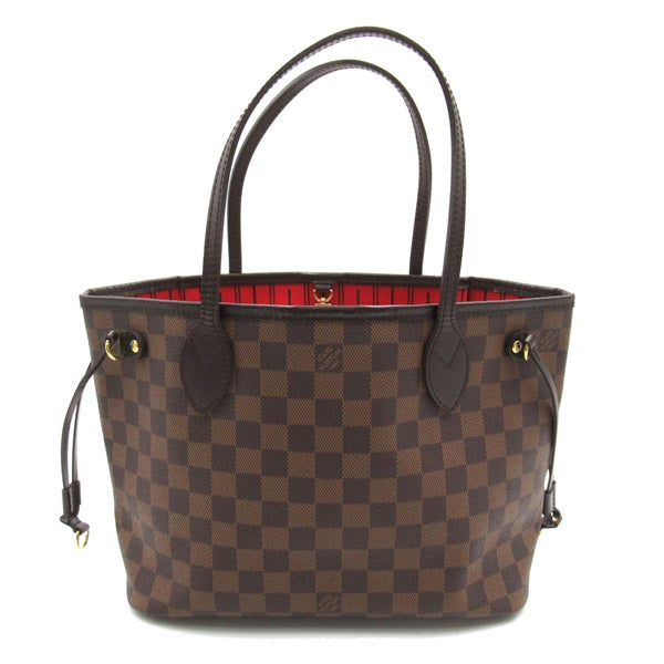 Louis Vuitton Damier Ebene Neverfull PM Canvas Tote Bag N51109 in Great Condition