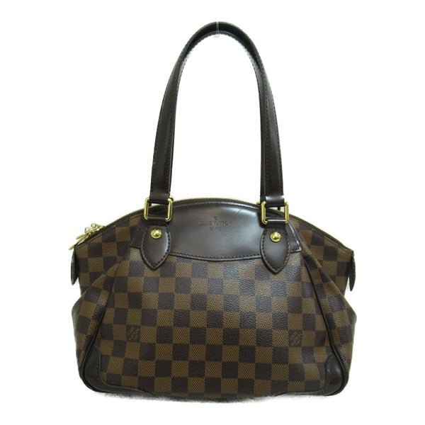 Louis Vuitton Damier Ebene Verona PM Canvas Shoulder Bag N41117 in Great Condition