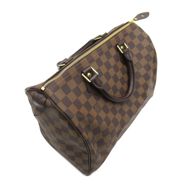 Louis Vuitton Damier Ebene Speedy 30 Canvas Handbag N41531 in Great Condition