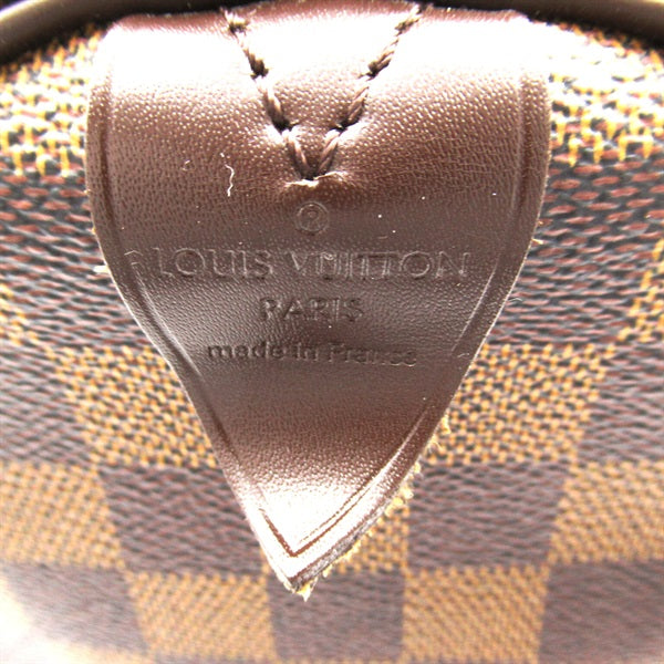 Louis Vuitton Damier Ebene Speedy 30 Canvas Handbag N41531 in Great Condition