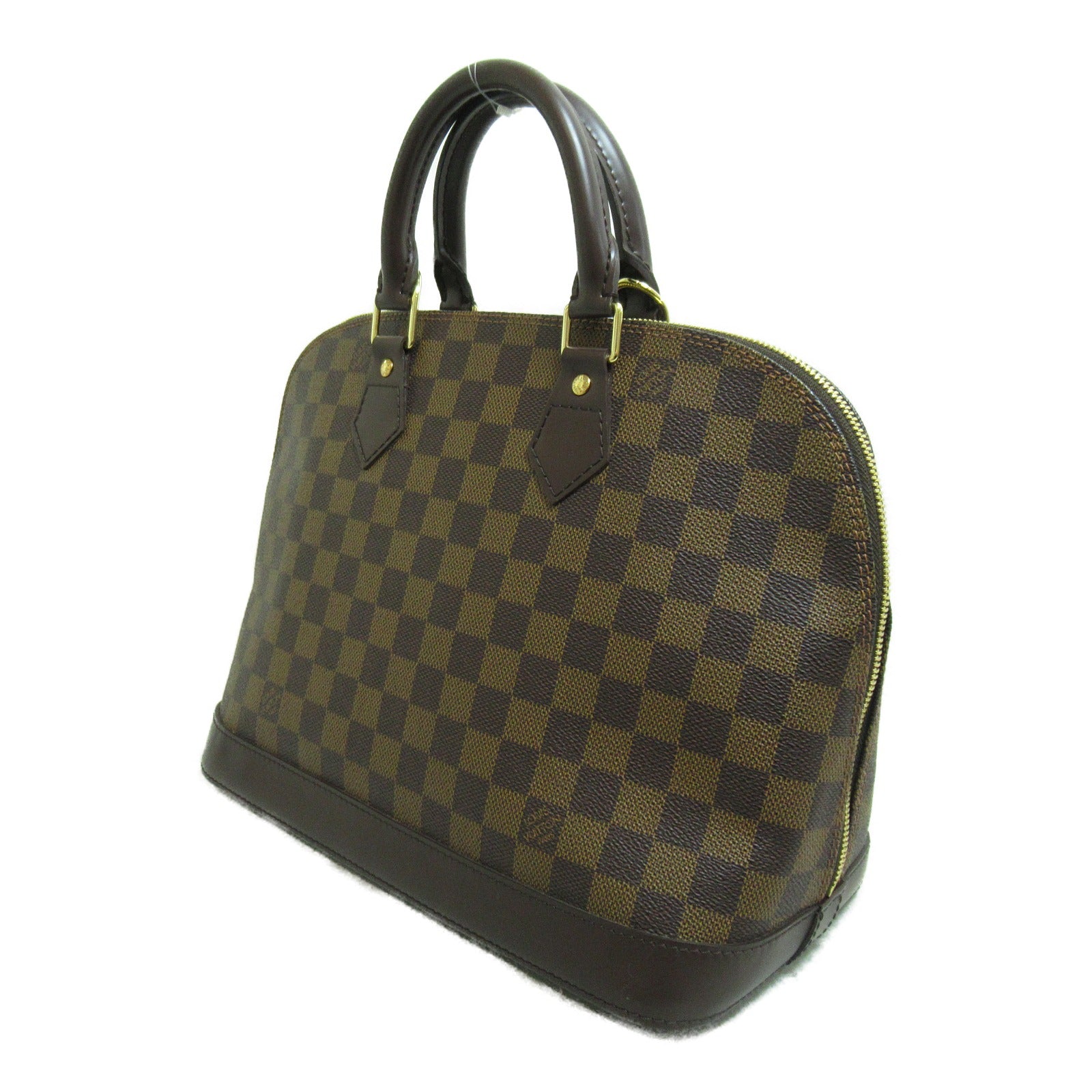 Louis Vuitton Alma Handbag Damier Brown N51131