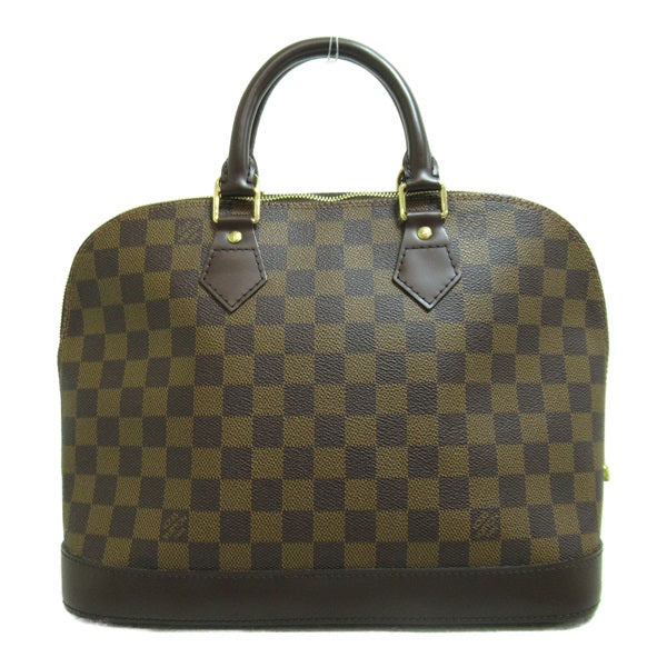 Louis Vuitton Damier Ebene Alma PM Canvas Handbag N51131 in Great Condition