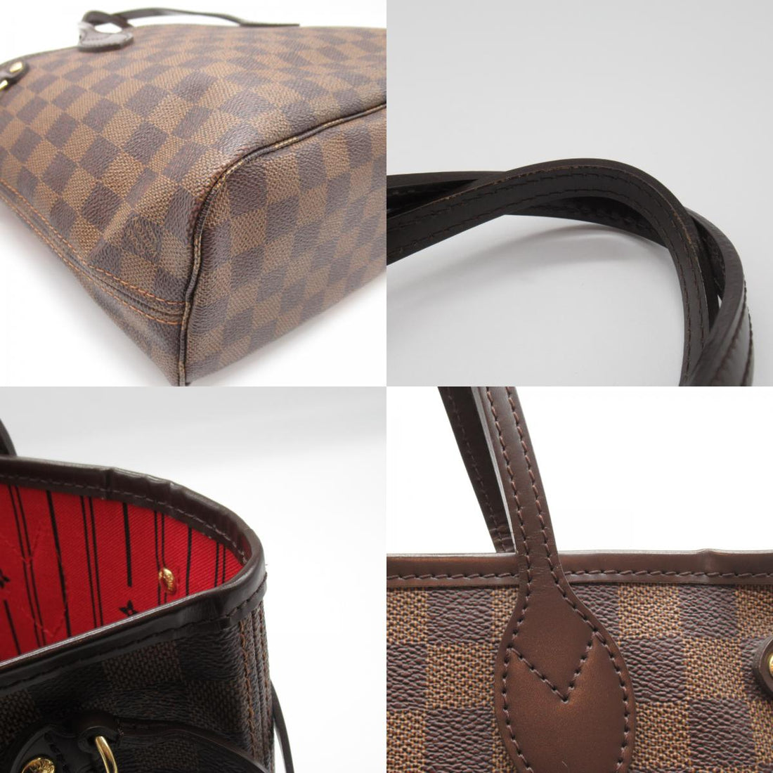 Louis Vuitton Neverfull Tote Bag Brown N51109