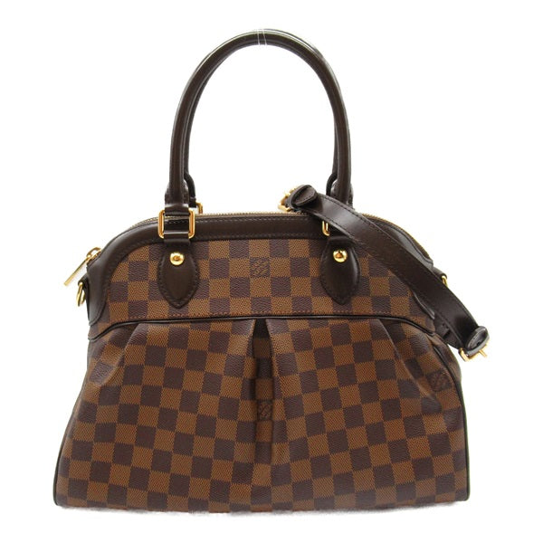 Louis Vuitton Damier Ebene Trevi PM  Canvas Handbag N51997 in Great Condition