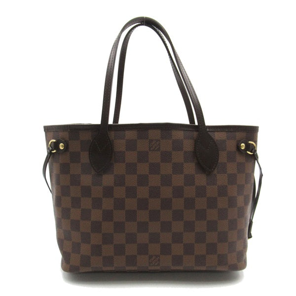 Louis Vuitton Damier Ebene Neverfull PM  Canvas Tote Bag N51109 in Great Condition