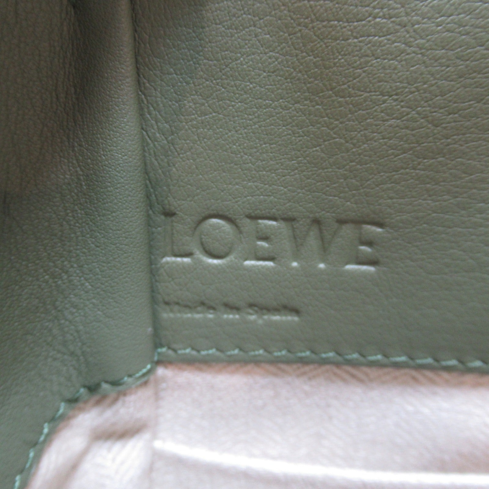 Loewe Hammock Mini Drawstring Shoulder Bag Khaki