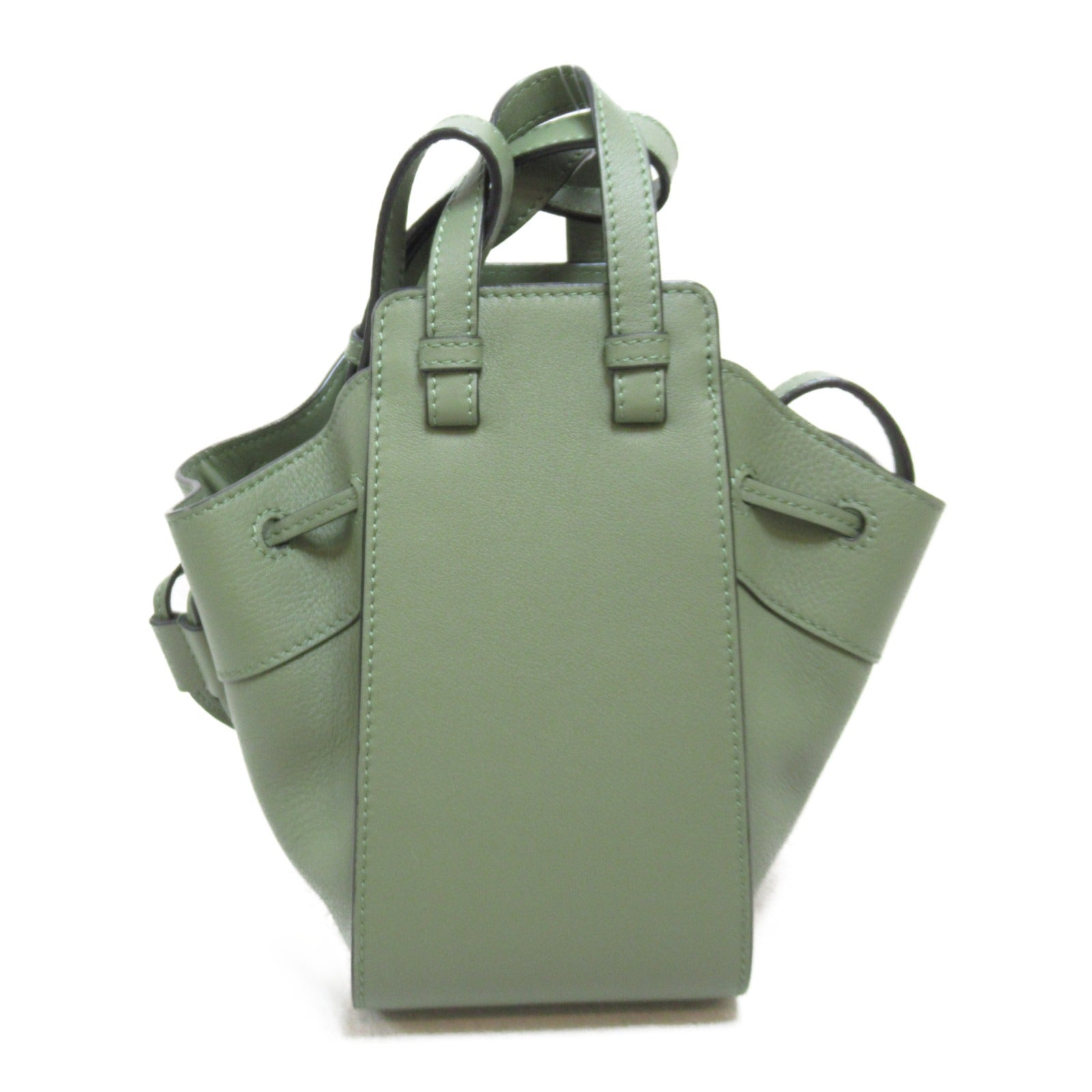 Loewe Hammock Mini Drawstring Shoulder Bag Khaki