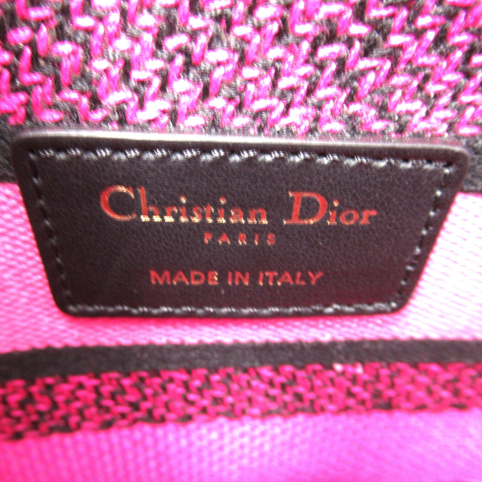 Dior Lady D-Lite Medium Tote Bag Canvas