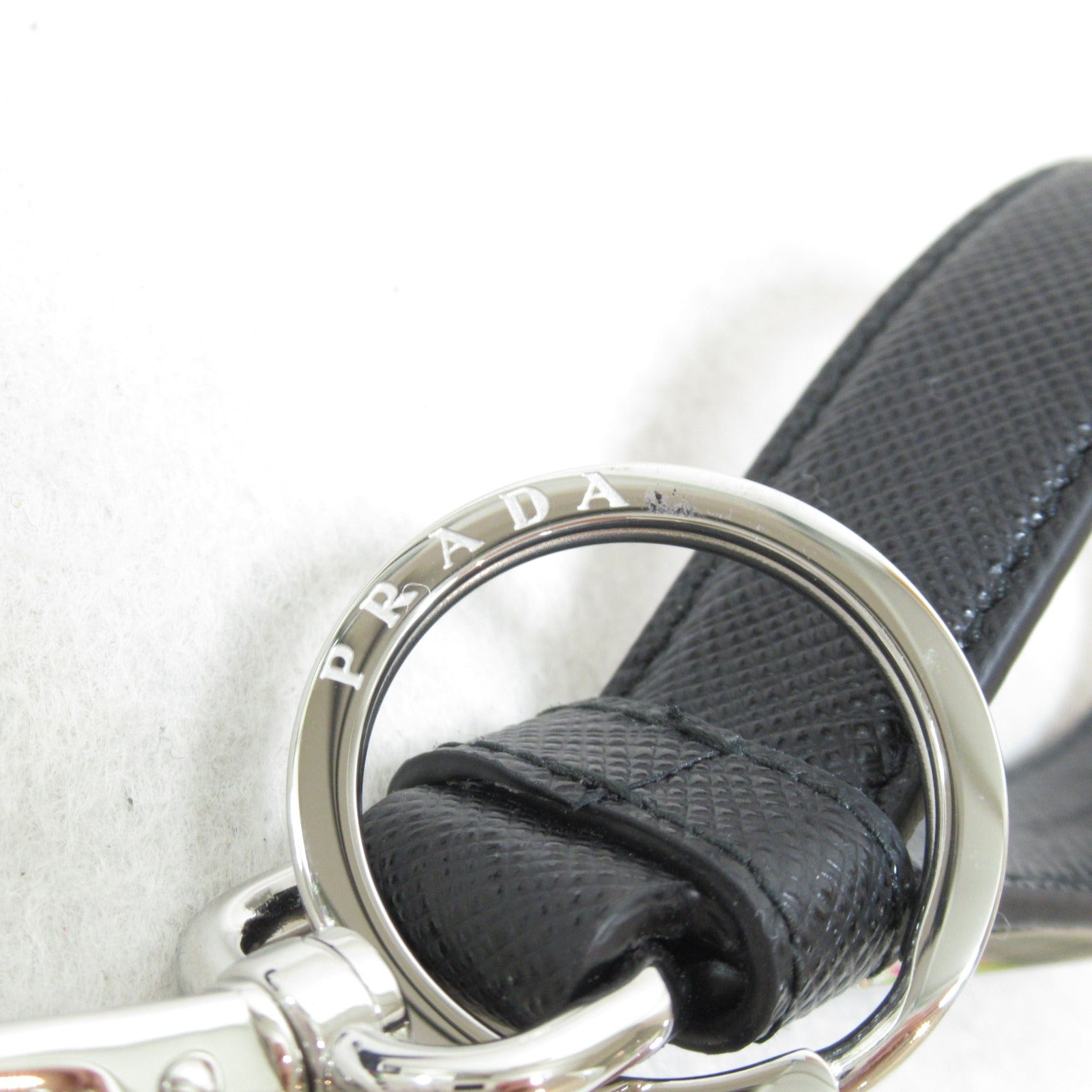 Prada Saffiano Leather Keyring 2PP709053F0002