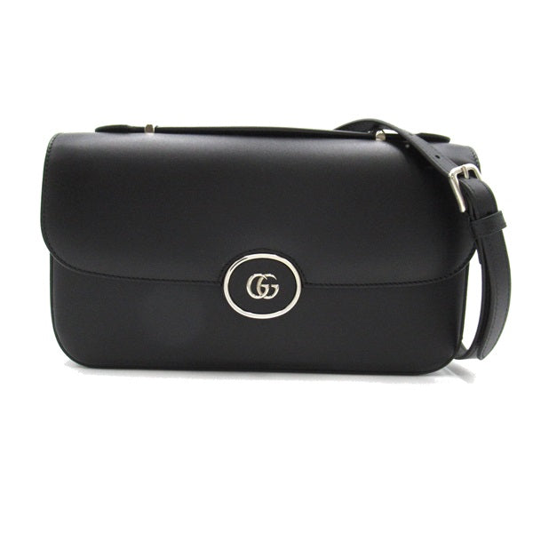 Petite GG Small Leather Shoulder Bag 739721AABSG1000