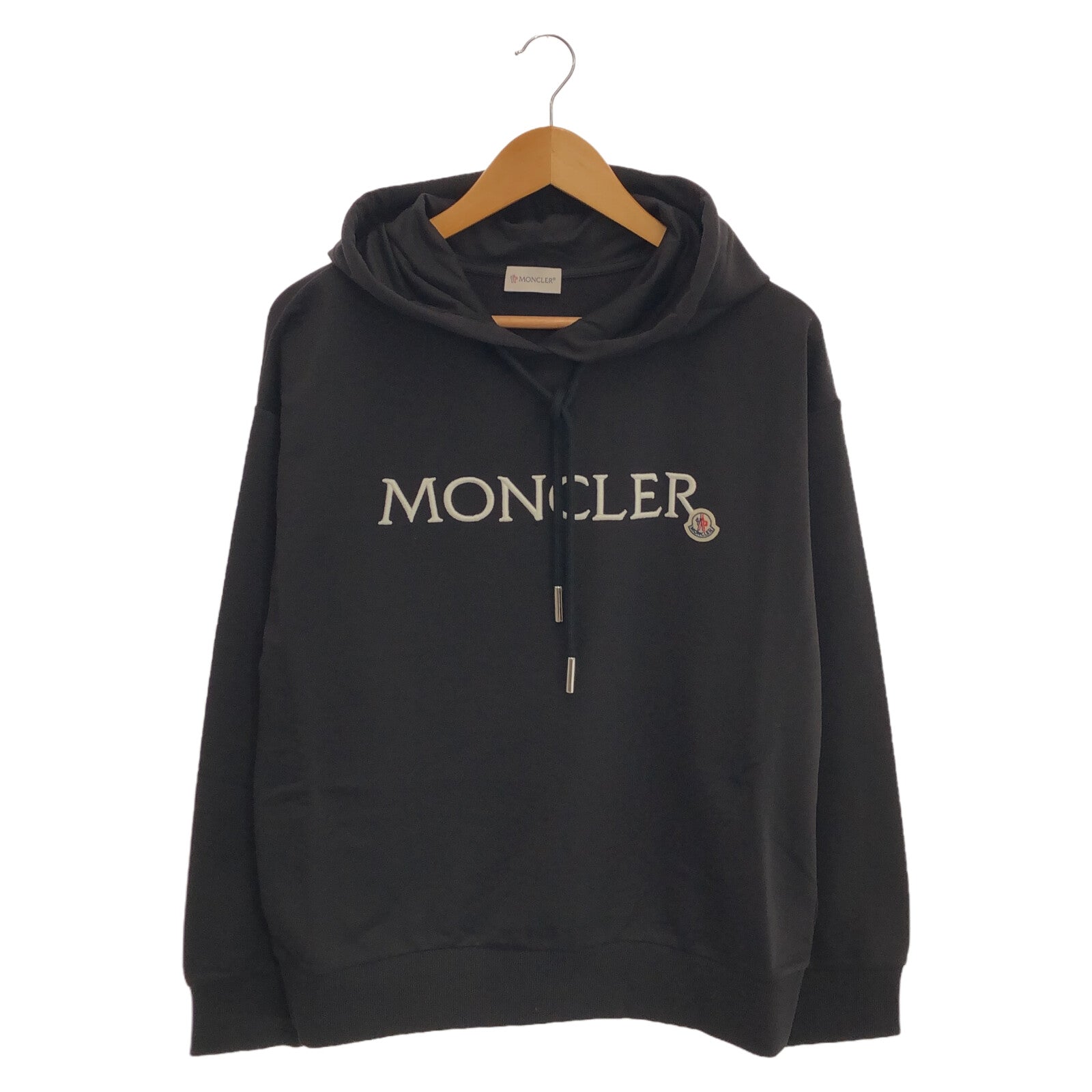 Moncler Cotton Sweatshirt Hoodie Black S