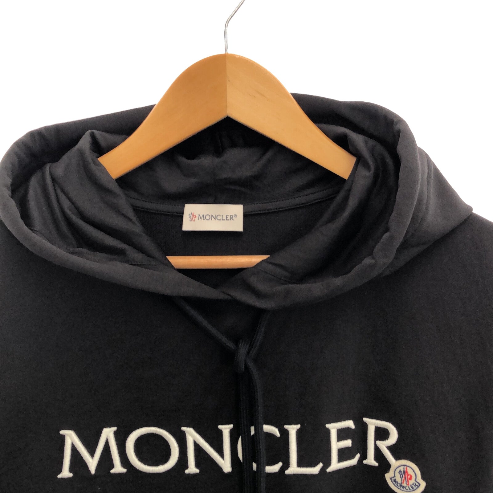 Moncler Cotton Sweatshirt Hoodie Black S