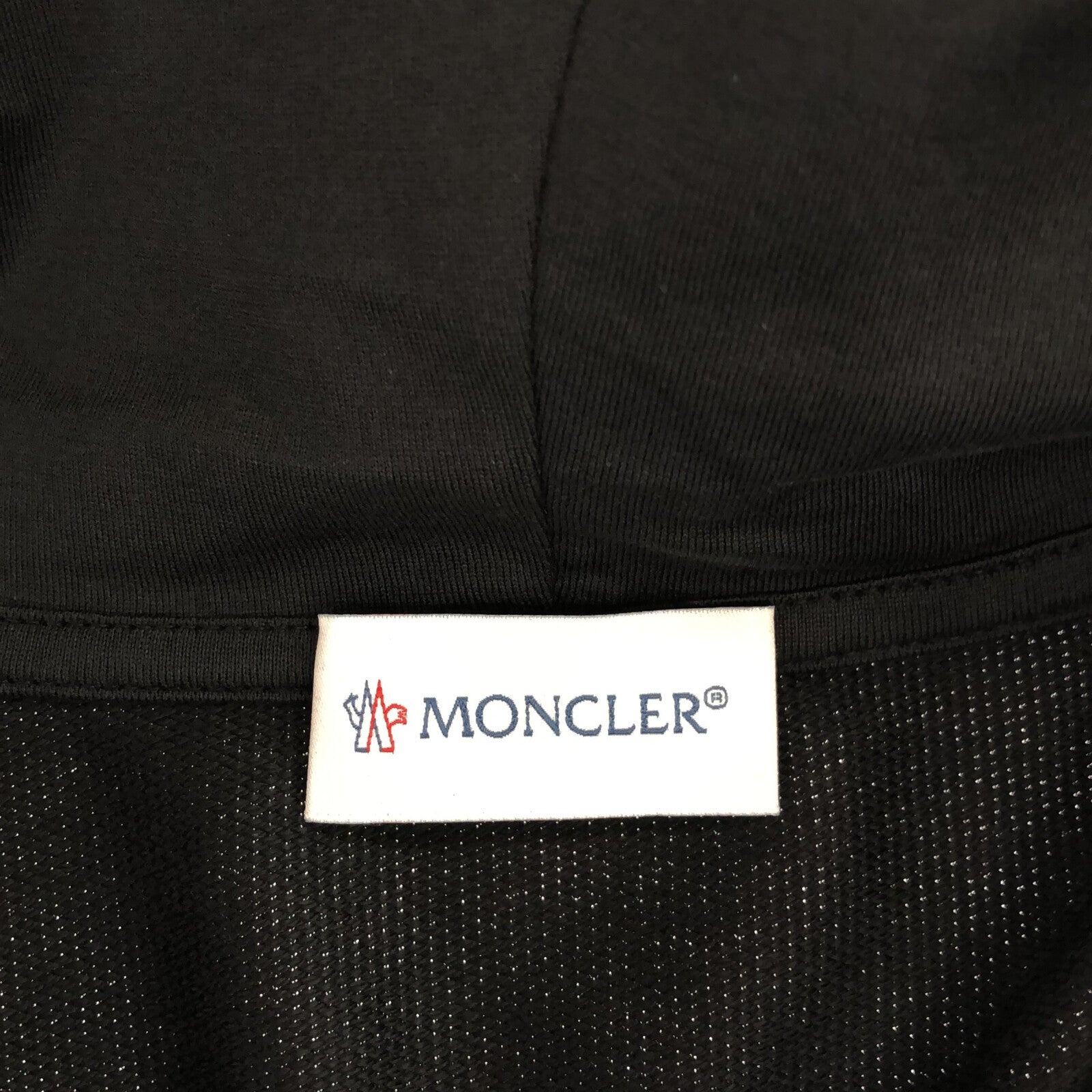 Moncler Cotton Sweatshirt Hoodie Black S