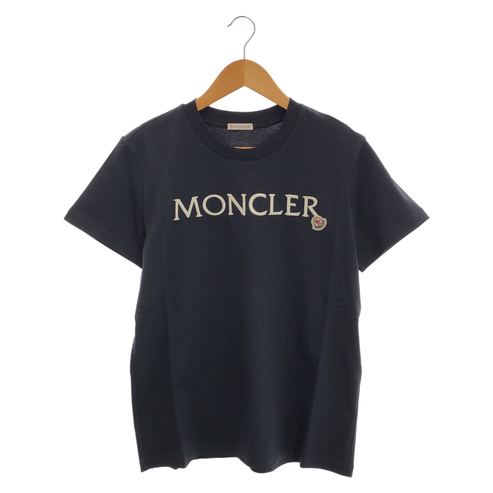 Moncler Cotton T-Shirt Navy M