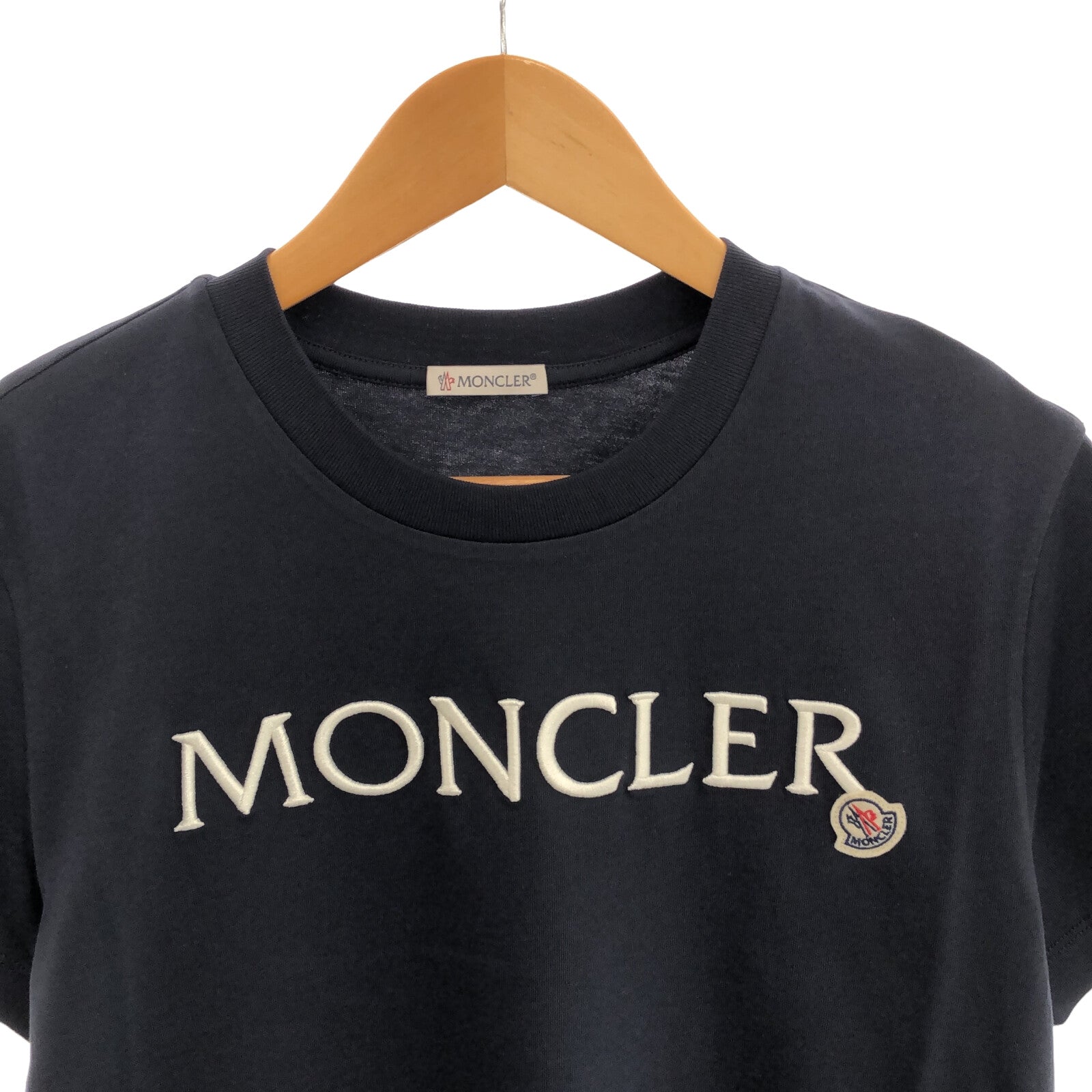 Moncler Cotton T-Shirt Navy M