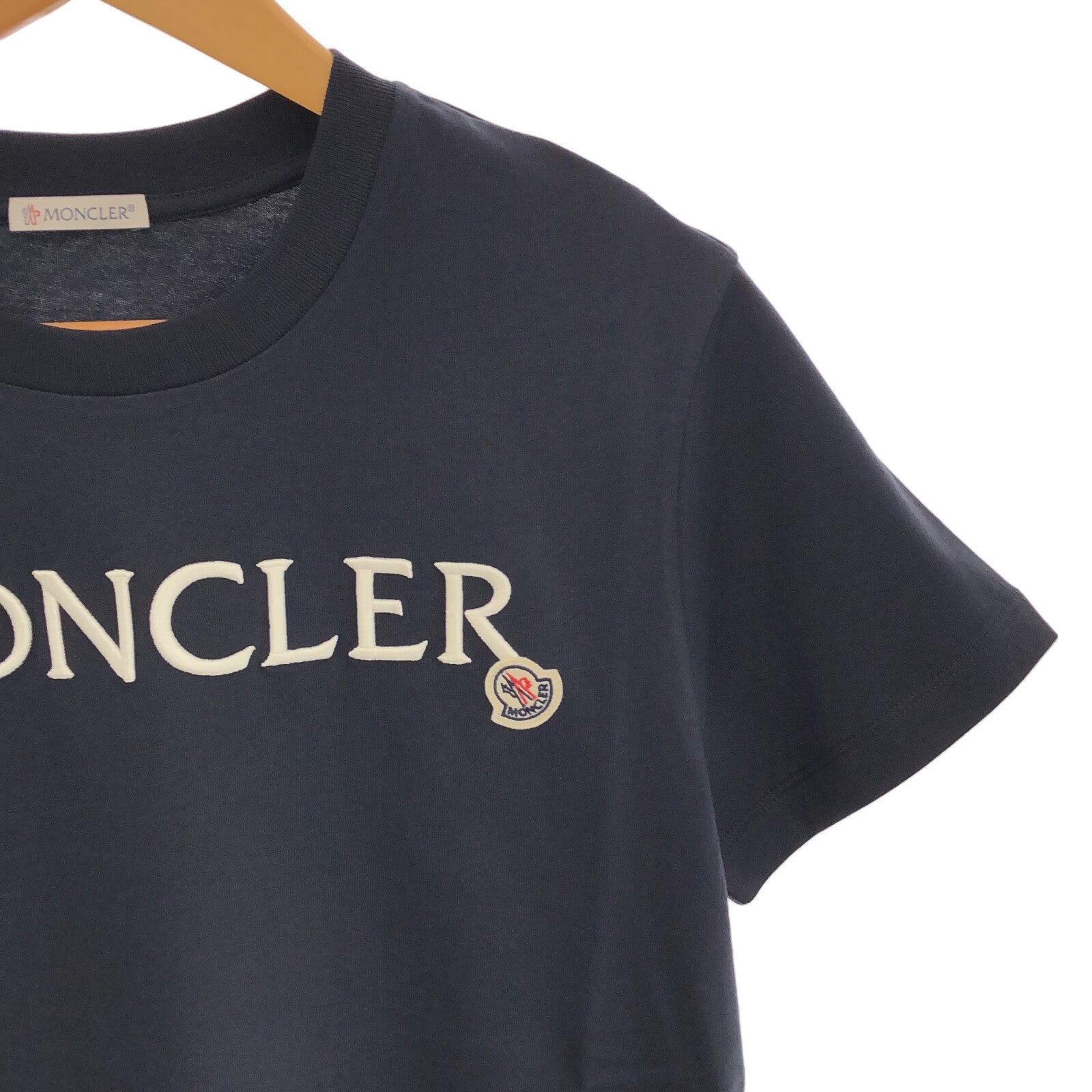 Moncler Cotton T-Shirt Navy M