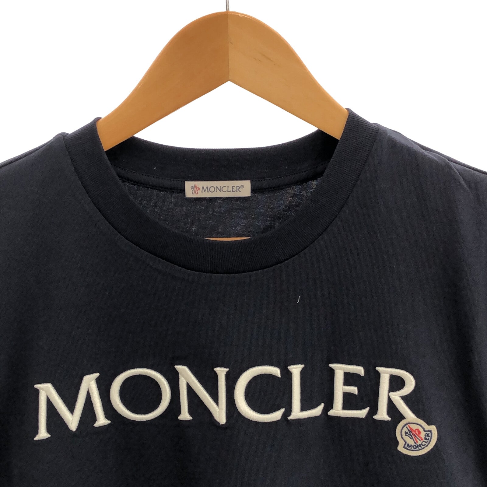 Moncler Cotton T-Shirt Navy 8C00006829HP778L