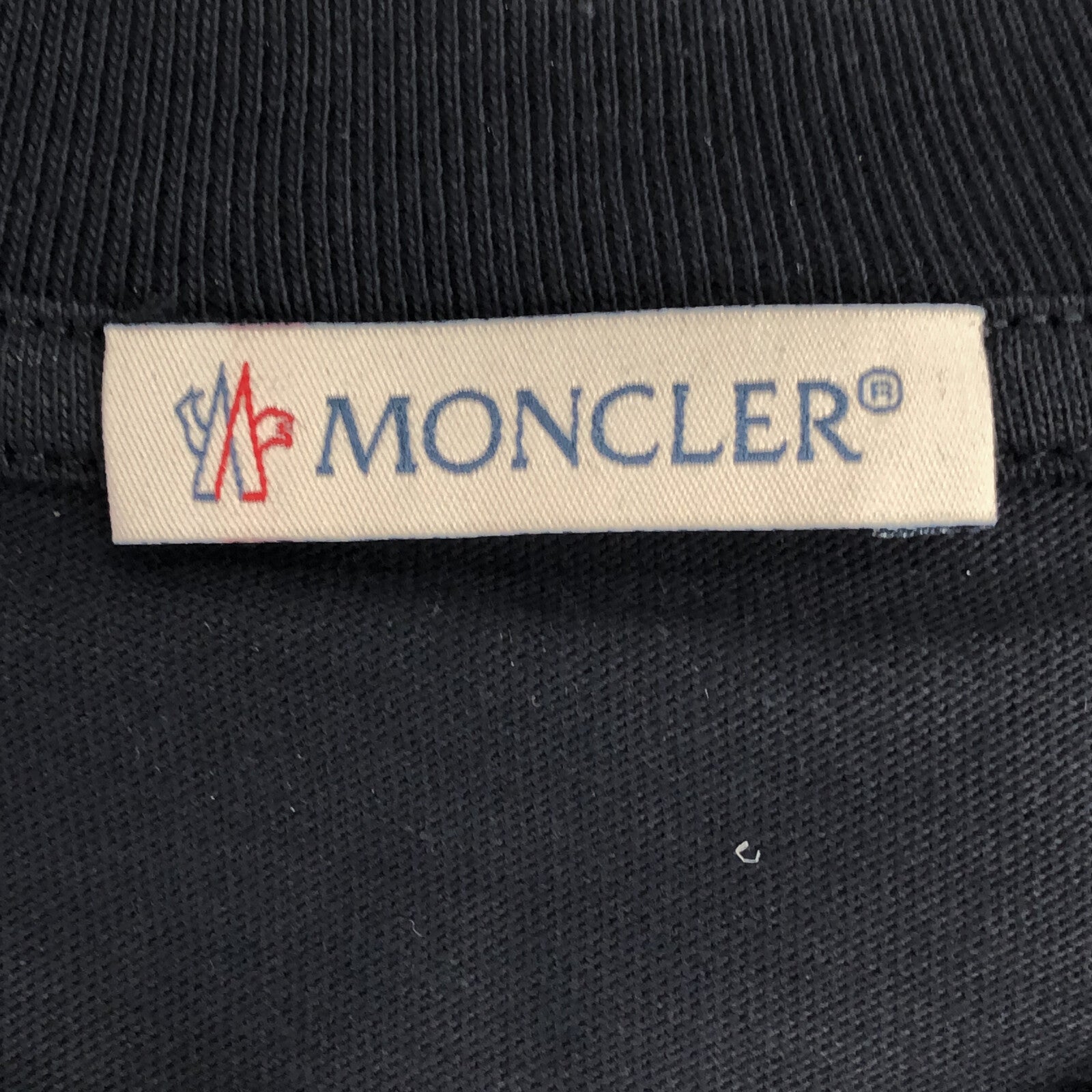 Moncler Cotton T-Shirt Navy 8C00006829HP778L