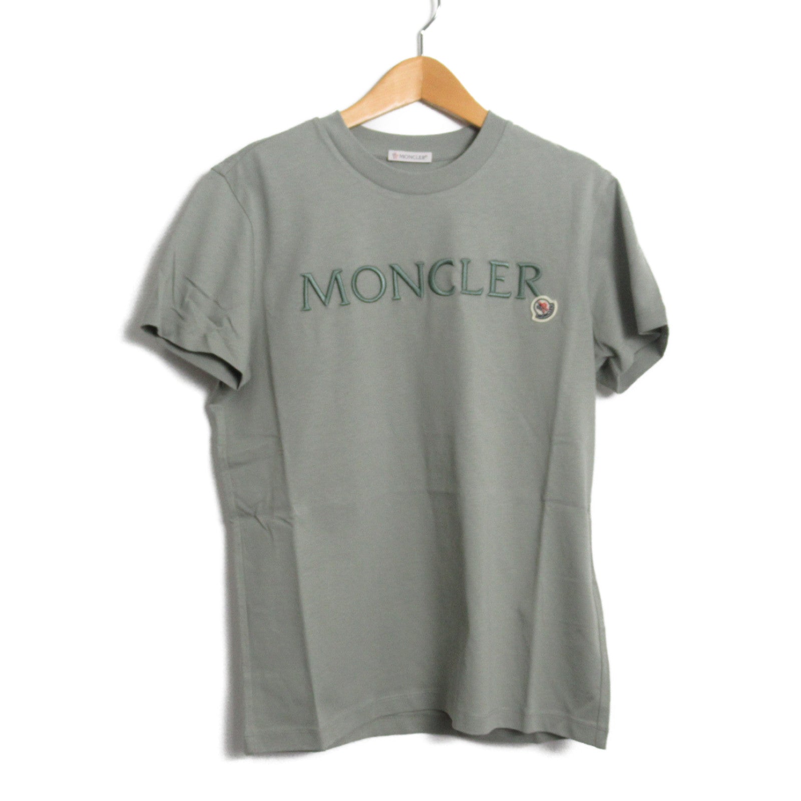 Moncler Cotton T-Shirt Green Unisex