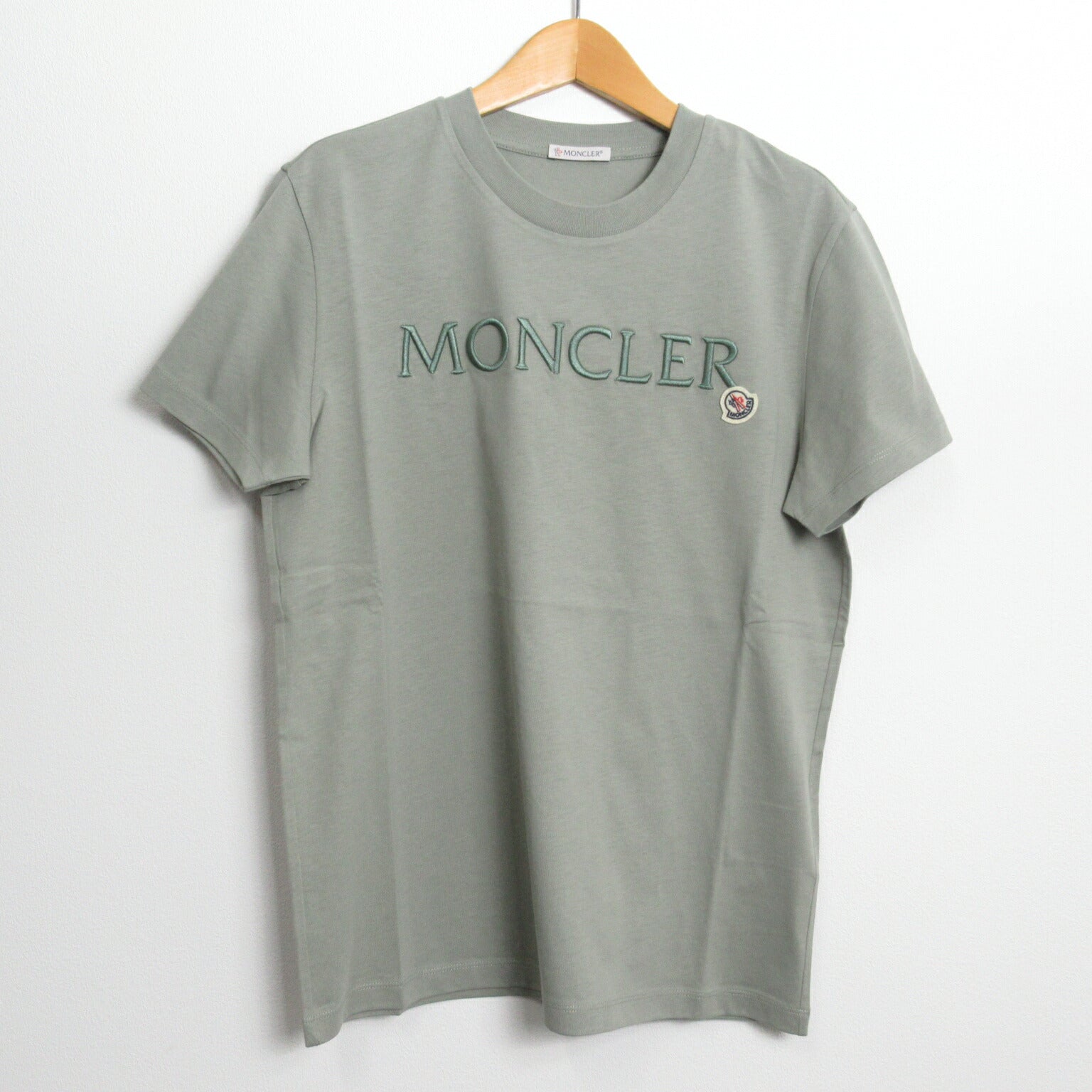 Moncler Cotton T-Shirt Green Unisex