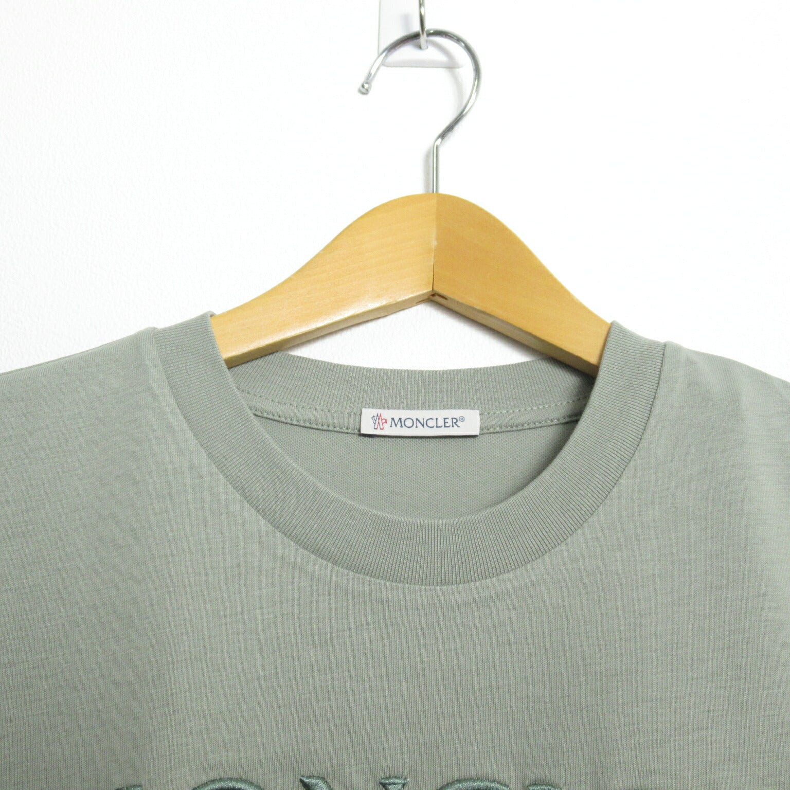 Moncler Cotton T-Shirt Green Unisex