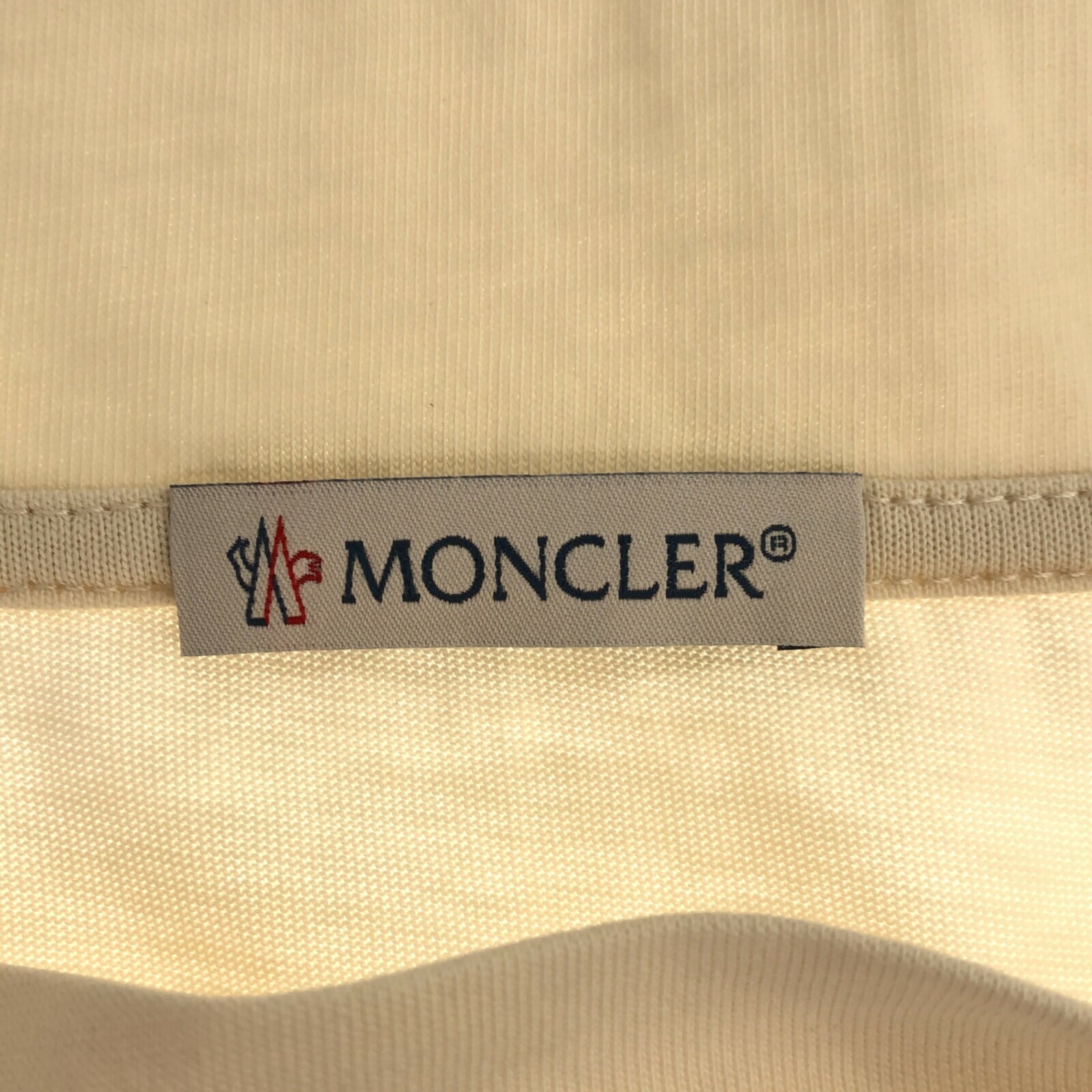 Moncler Cotton T-Shirt White S