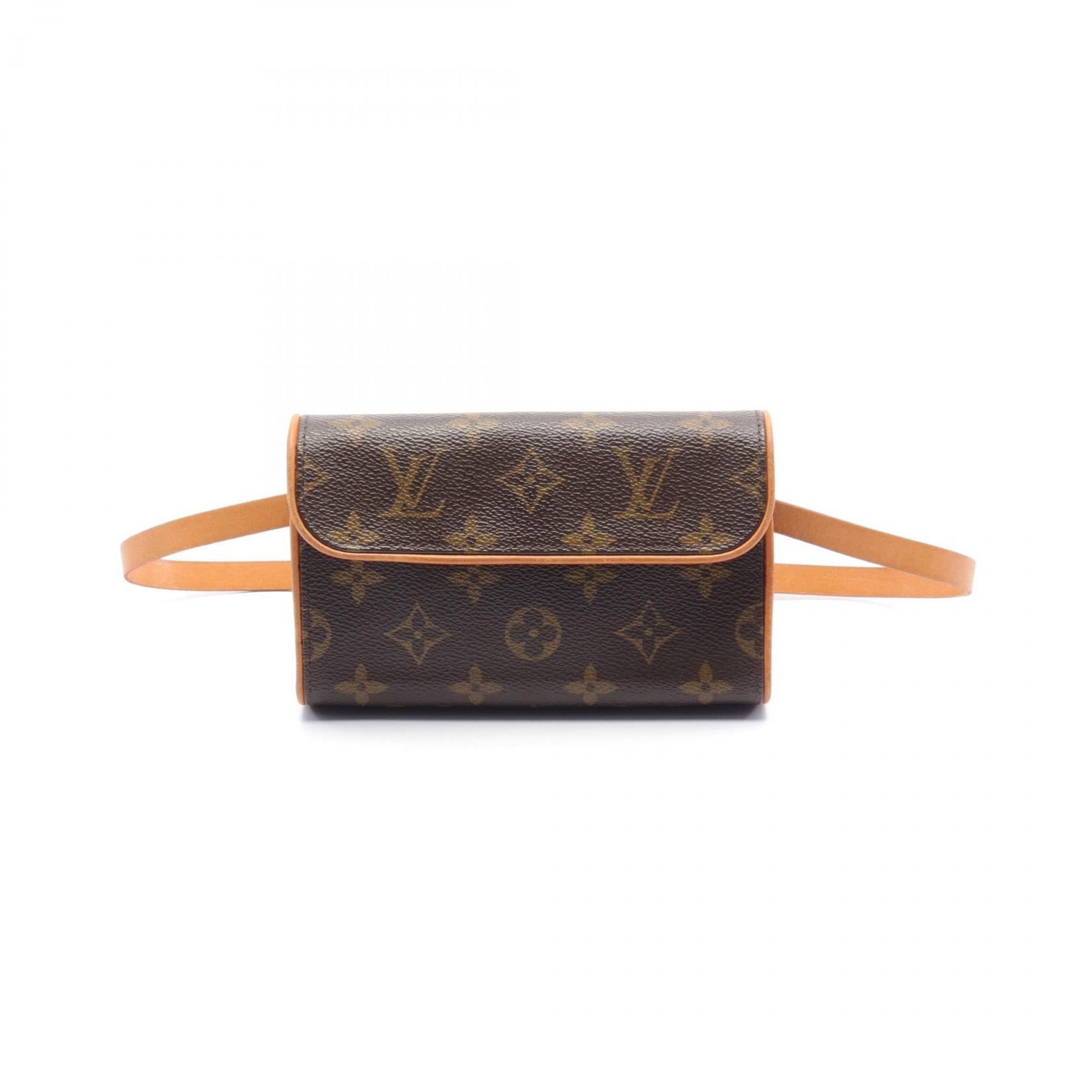 Louis Vuitton Pochette Florentine Canvas Belt Bag M51855 in Very Good Condition