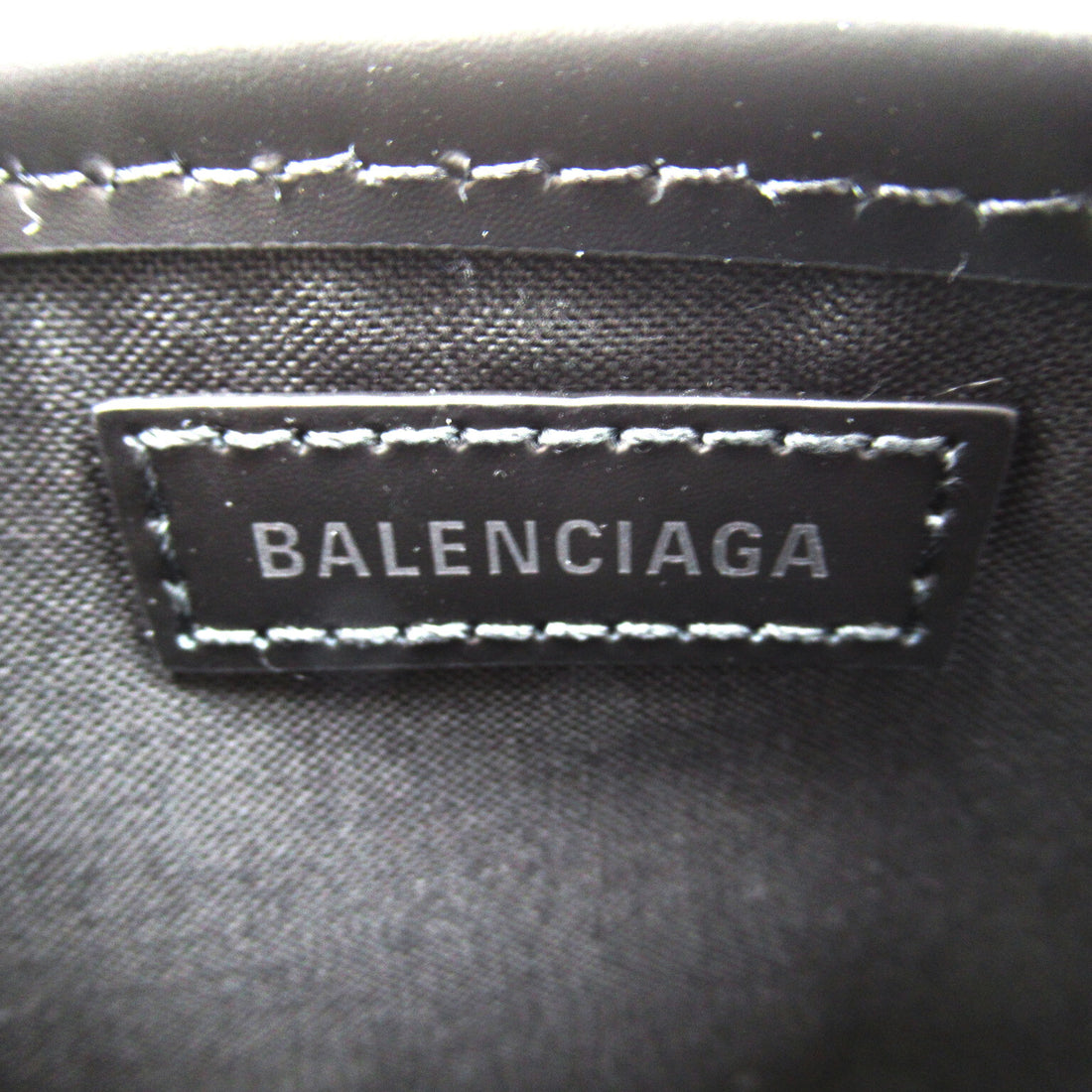 Balenciaga Navy Cabas XS Tote Canvas Shoulder Bag 3903462HH3N1000 in Great Condition