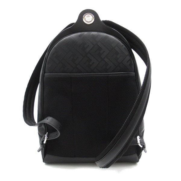 Fendi Diagonal Zucca Backpack Leather Backpack 7VZ076APDOF0GXN in Excellent condition