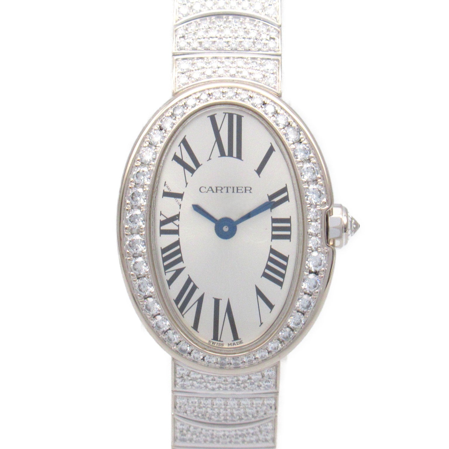 Cartier Mini Baignoire Diamond Bezel Watch HPI00327