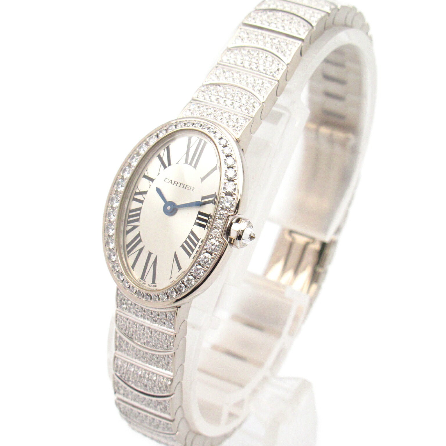 Cartier Mini Baignoire Diamond Bezel Watch HPI00327