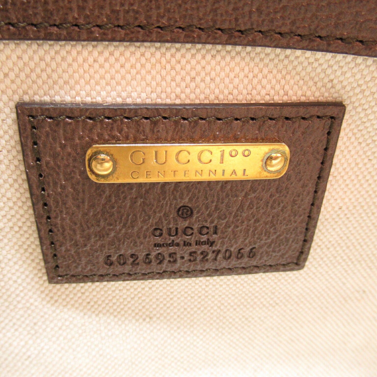 Gucci Leather Waist Bag Body Bag Brown