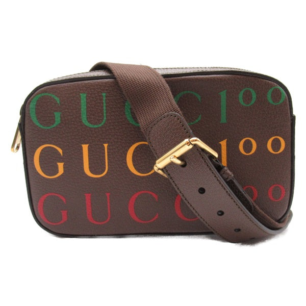 Gucci Leather Logo Belt Bag Leather Belt Bag 602695 in Great Condition