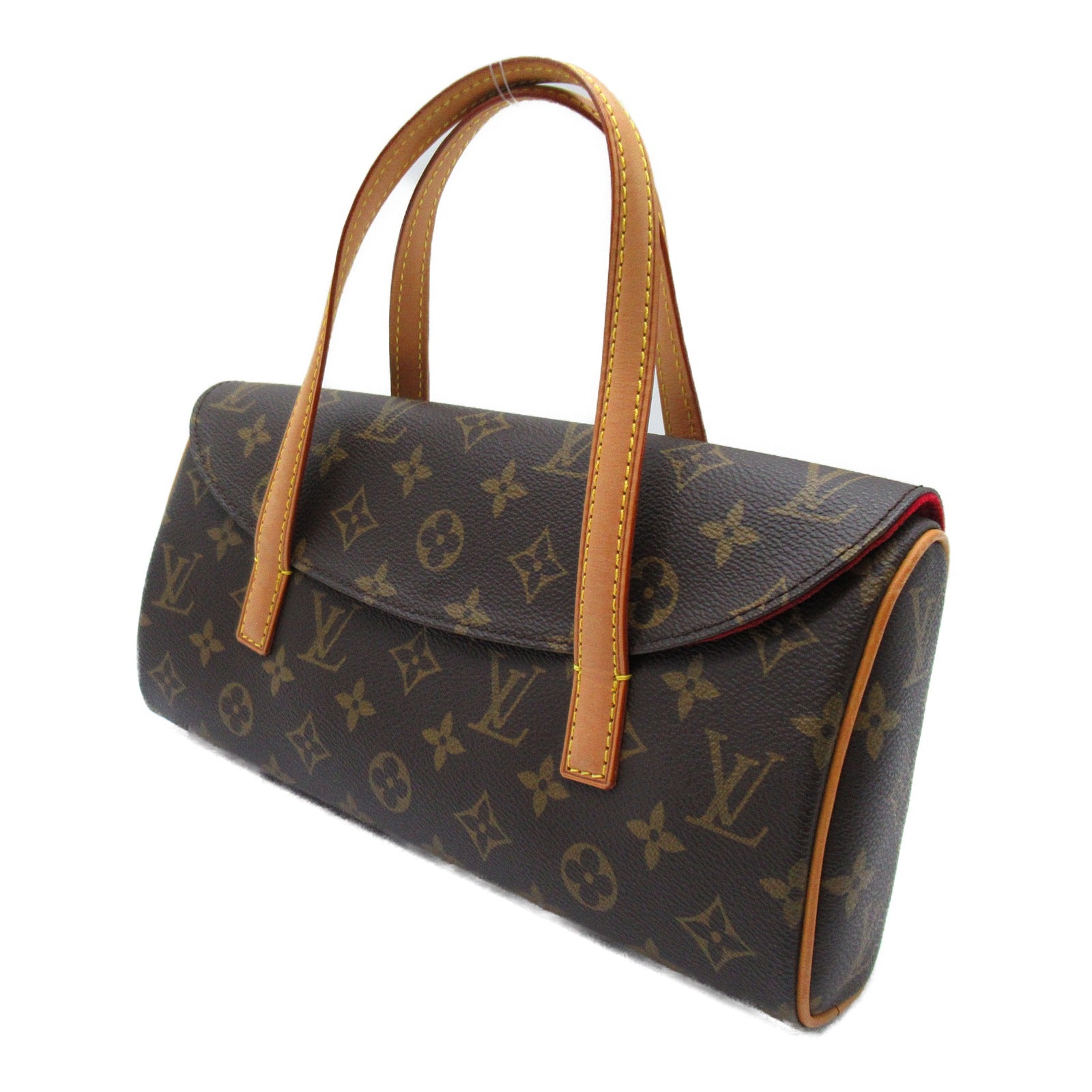 Louis Vuitton Sonatine Handbag PVC Canvas