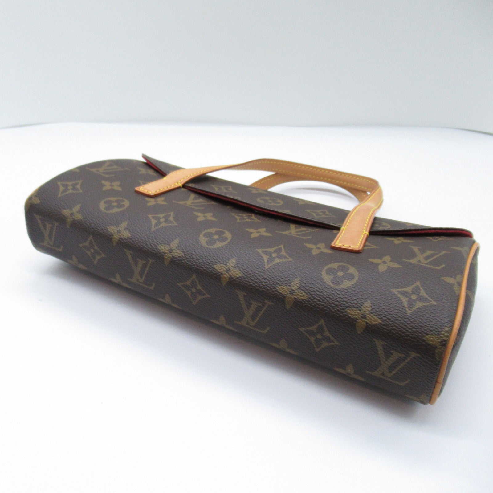 Louis Vuitton Sonatine Handbag PVC Canvas