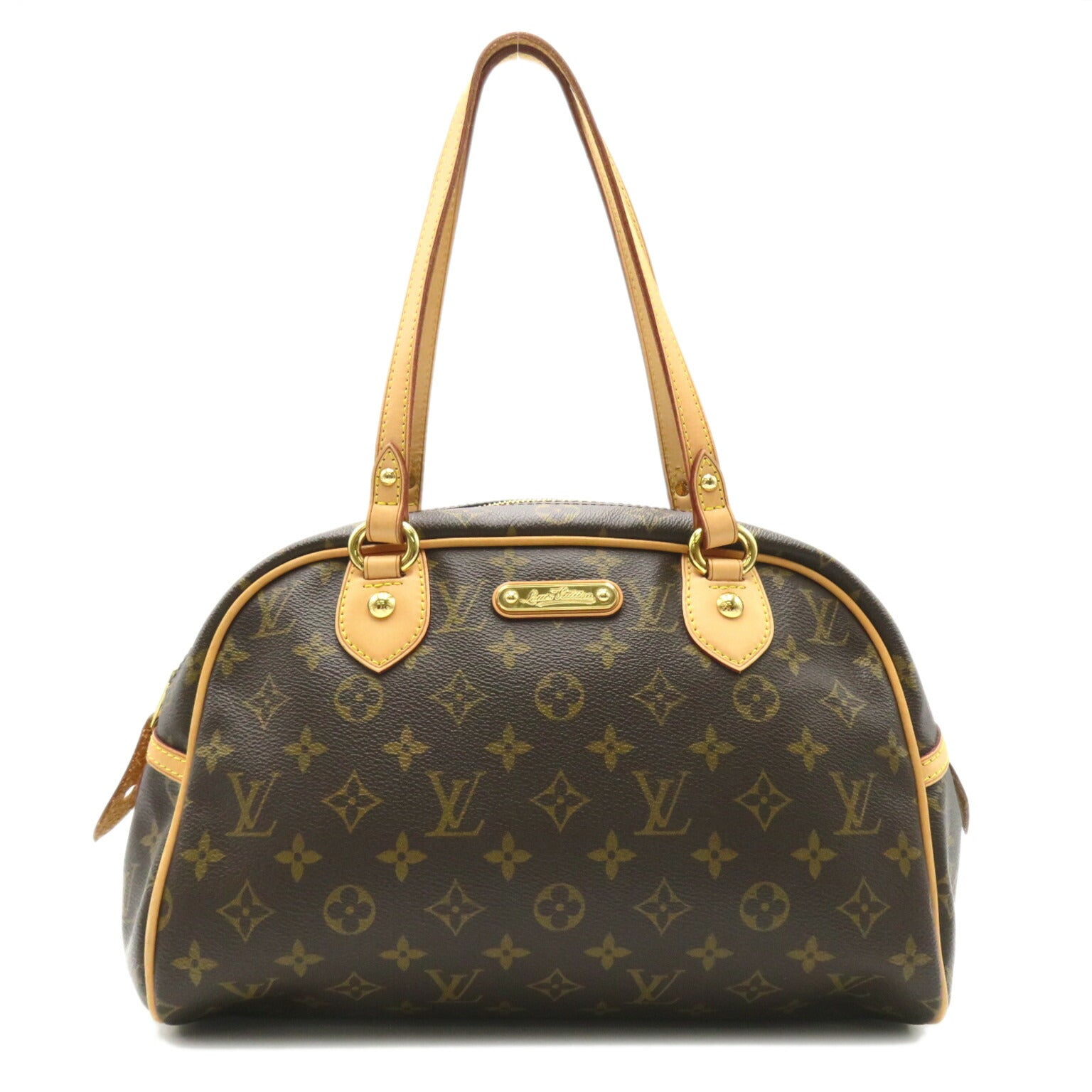 Louis Vuitton Montorgueil PM Shoulder Bag Brown