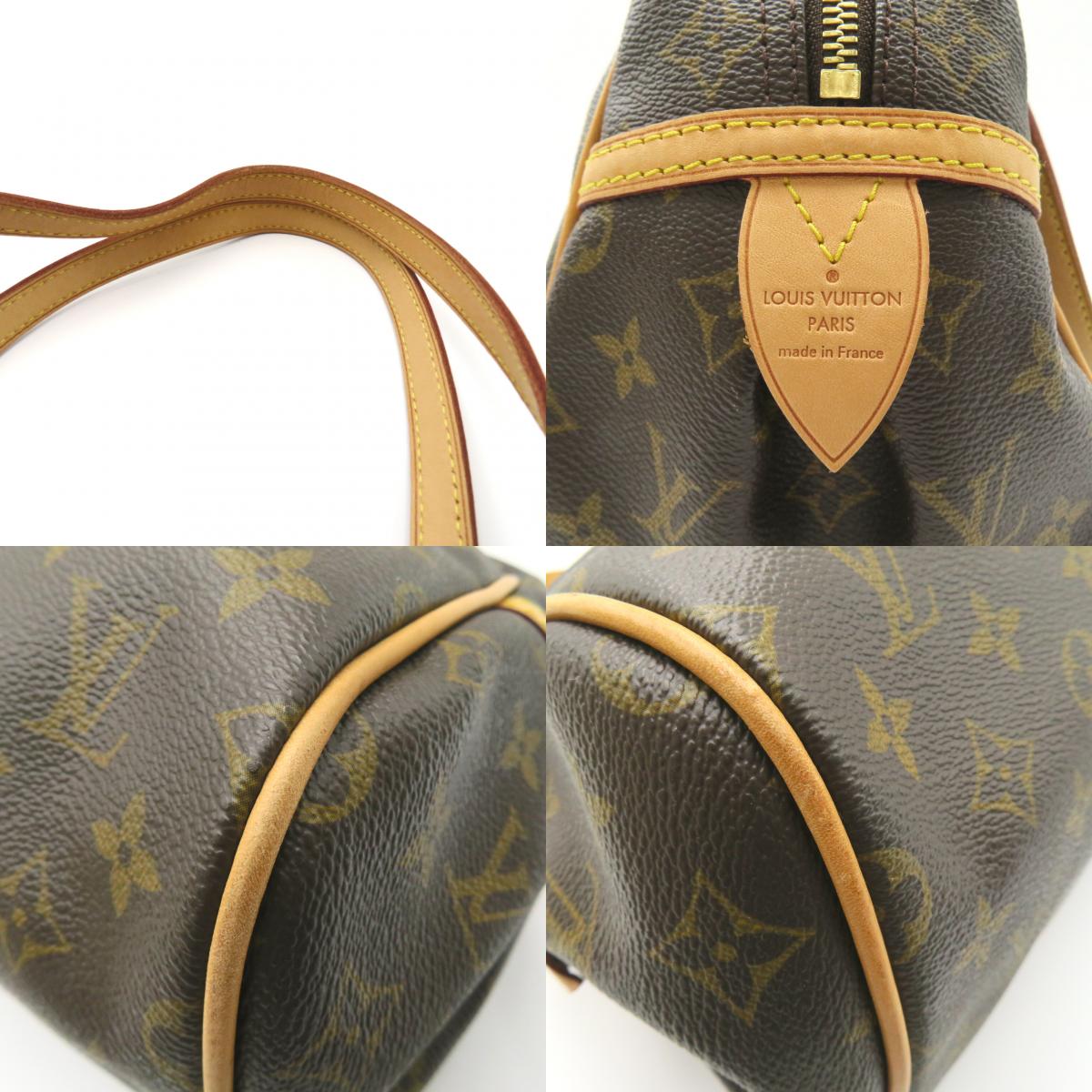 Louis Vuitton Montorgueil PM Shoulder Bag Brown