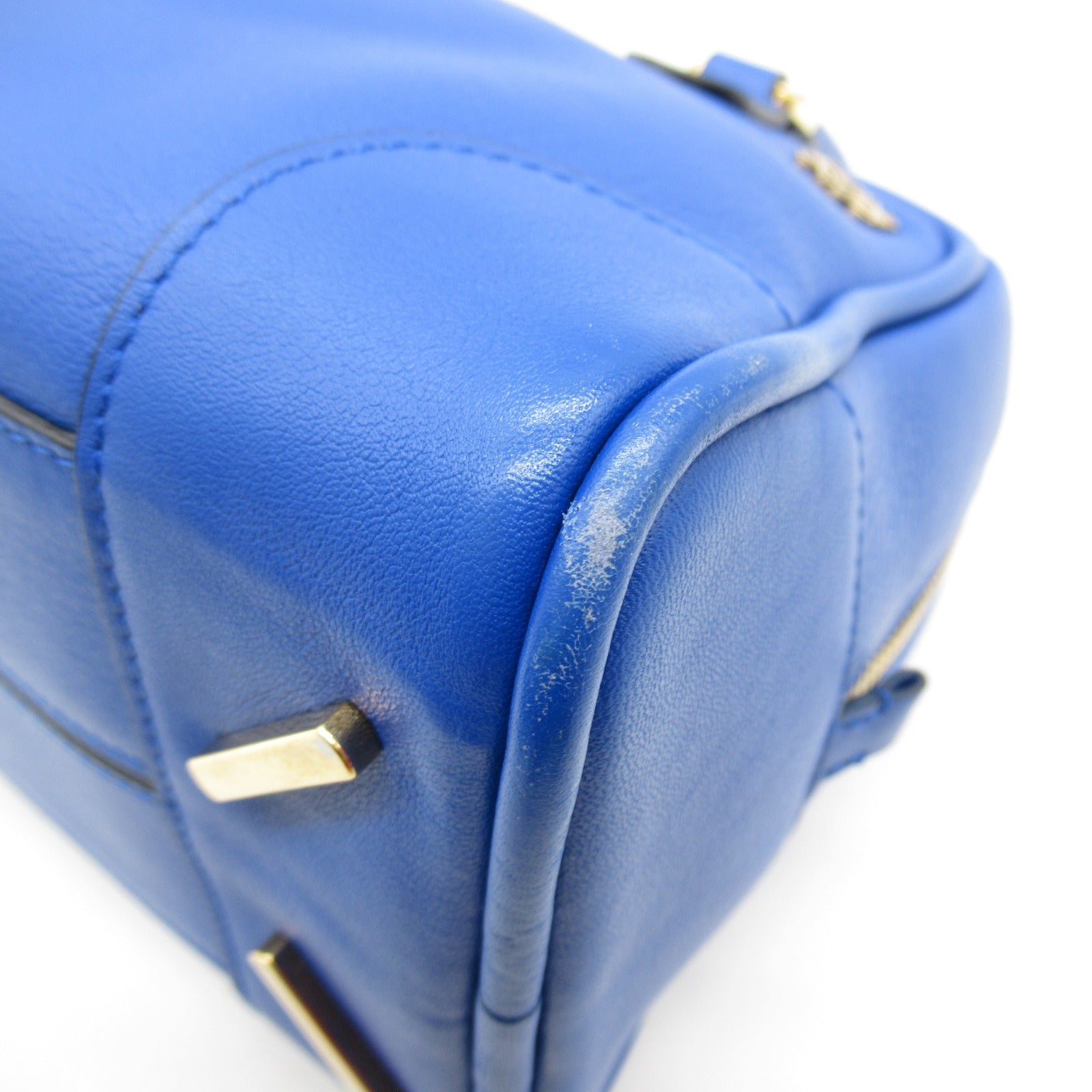 Loewe Amazona 75 Lambskin Handbag Blue