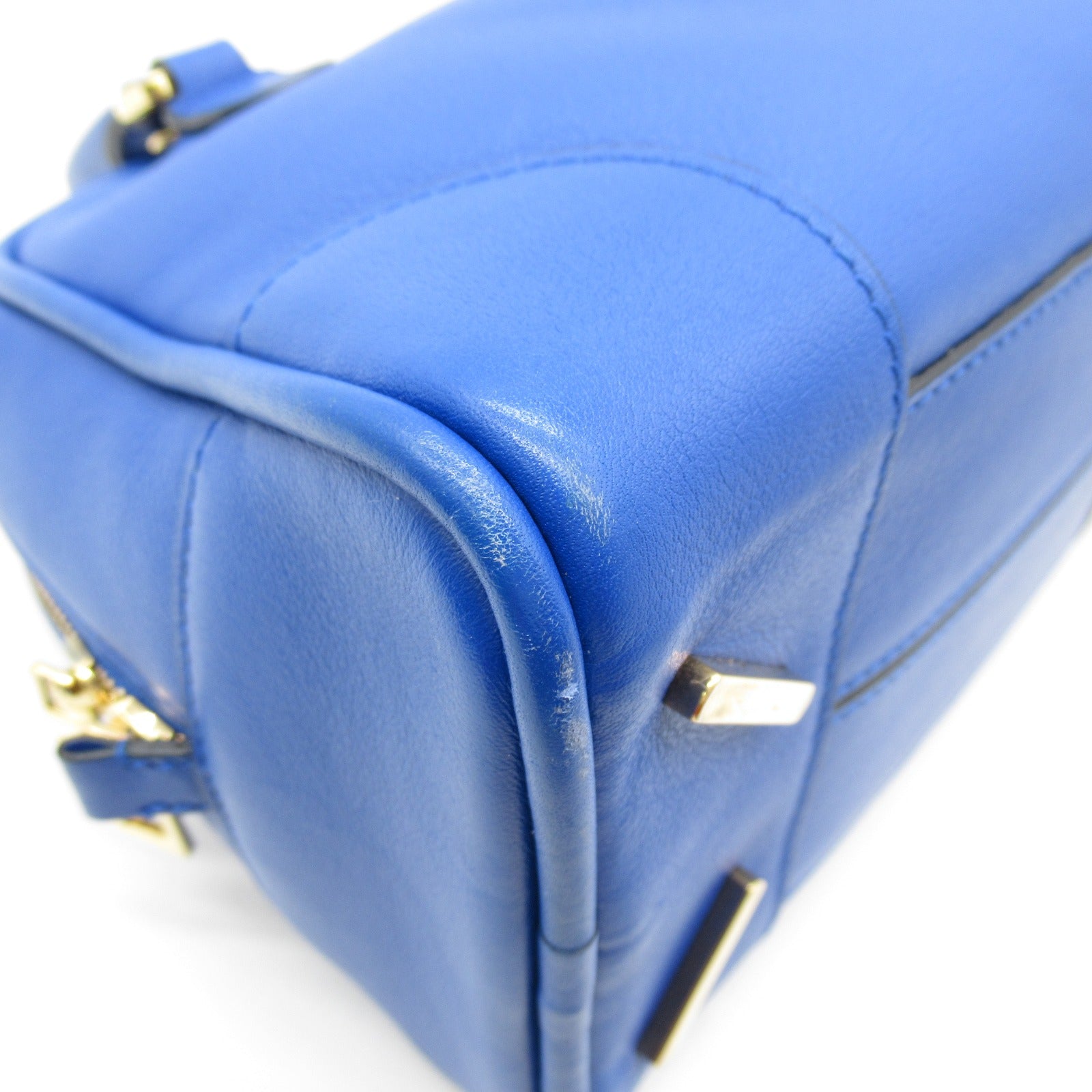 Loewe Amazona 75 Lambskin Handbag Blue