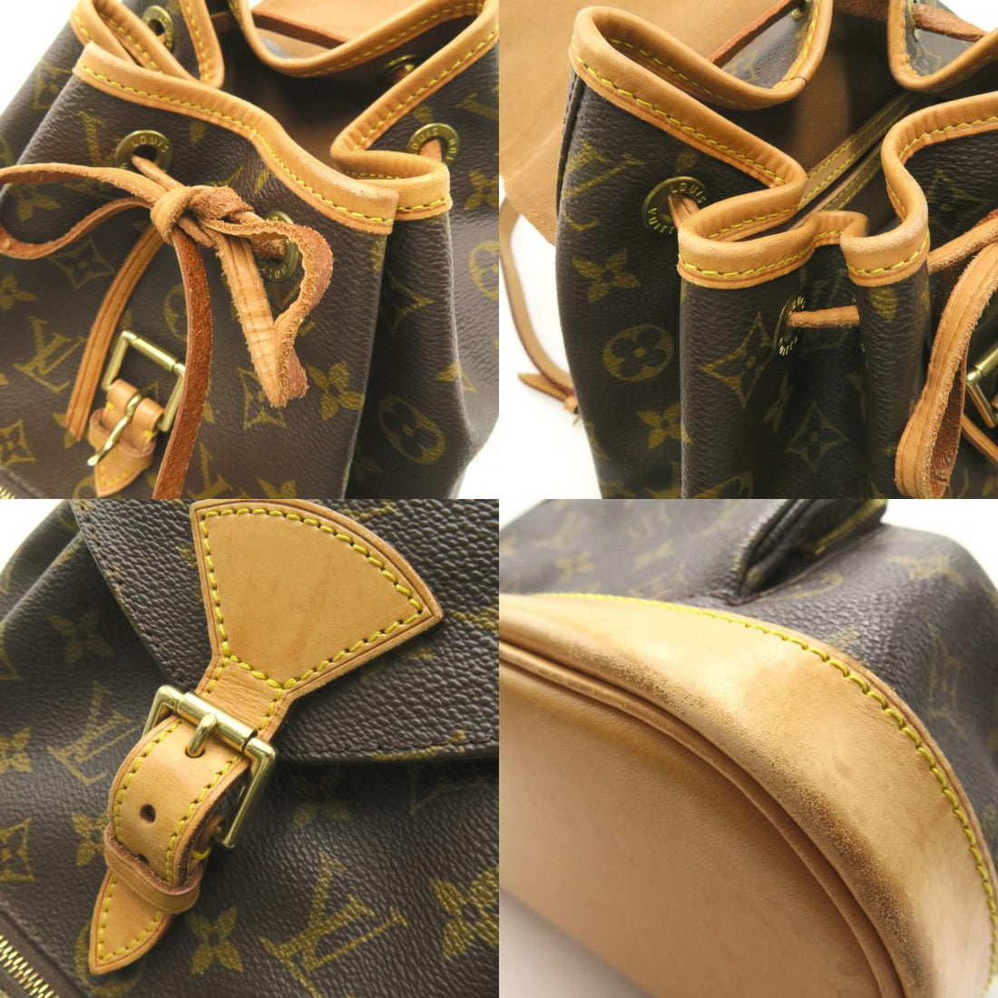 Louis Vuitton Monogram Montsouris MM Backpack M51137