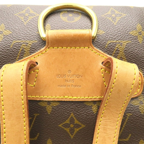 Louis Vuitton Monogram Montsouris MM Canvas Backpack in Good Condition