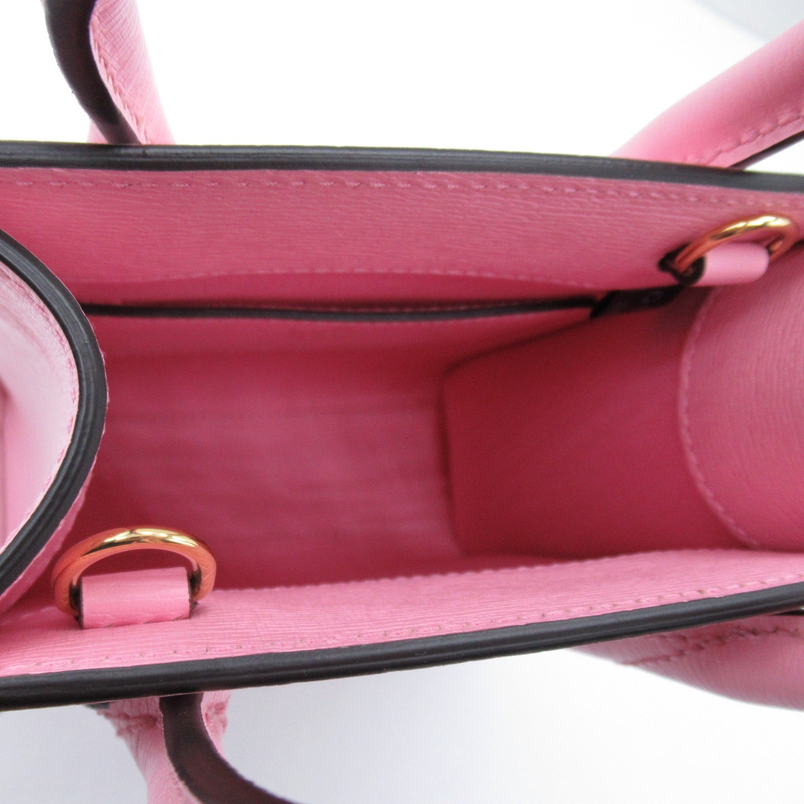 Gucci Leather 2Way Handbag Pink 671623