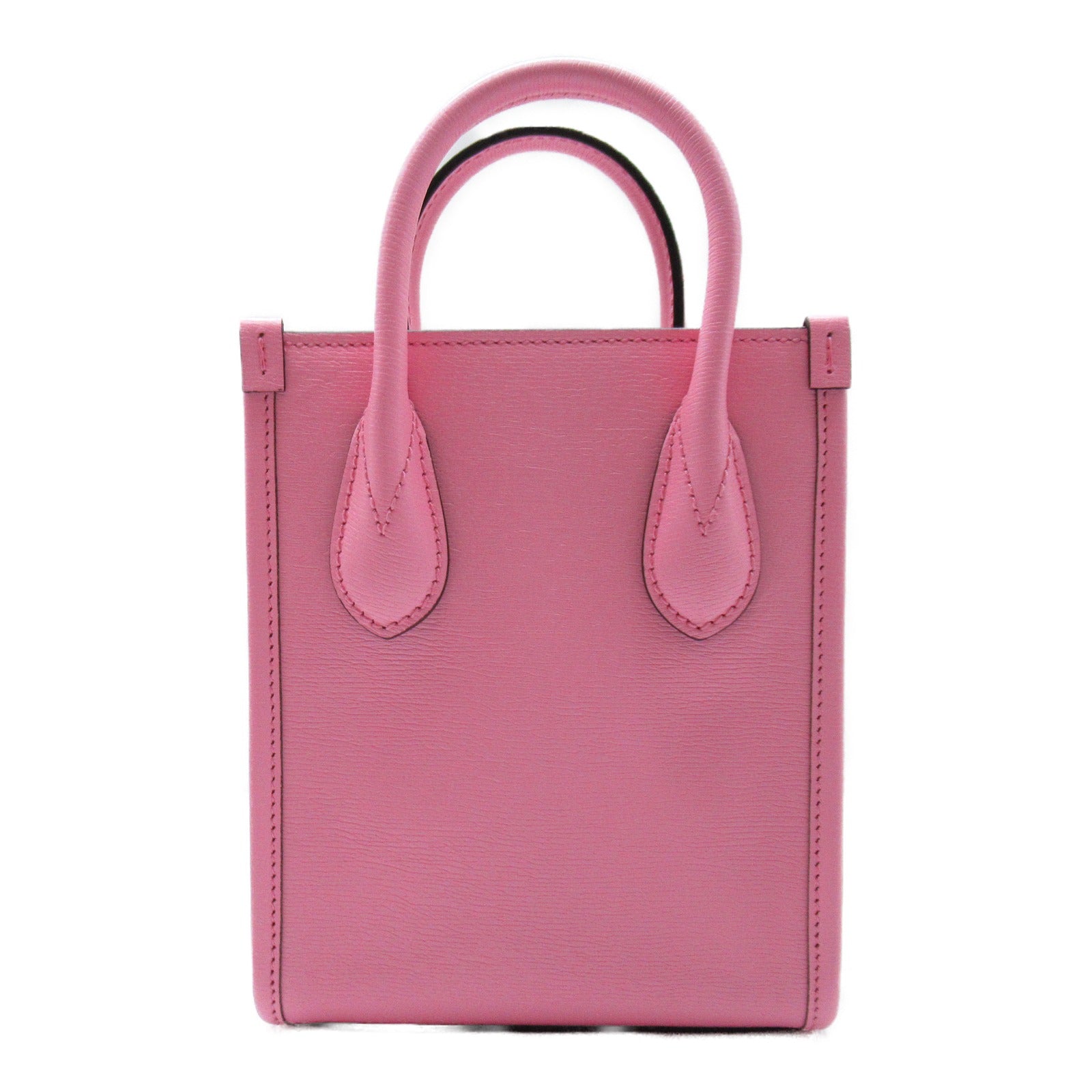 Gucci Leather 2Way Handbag Pink 671623